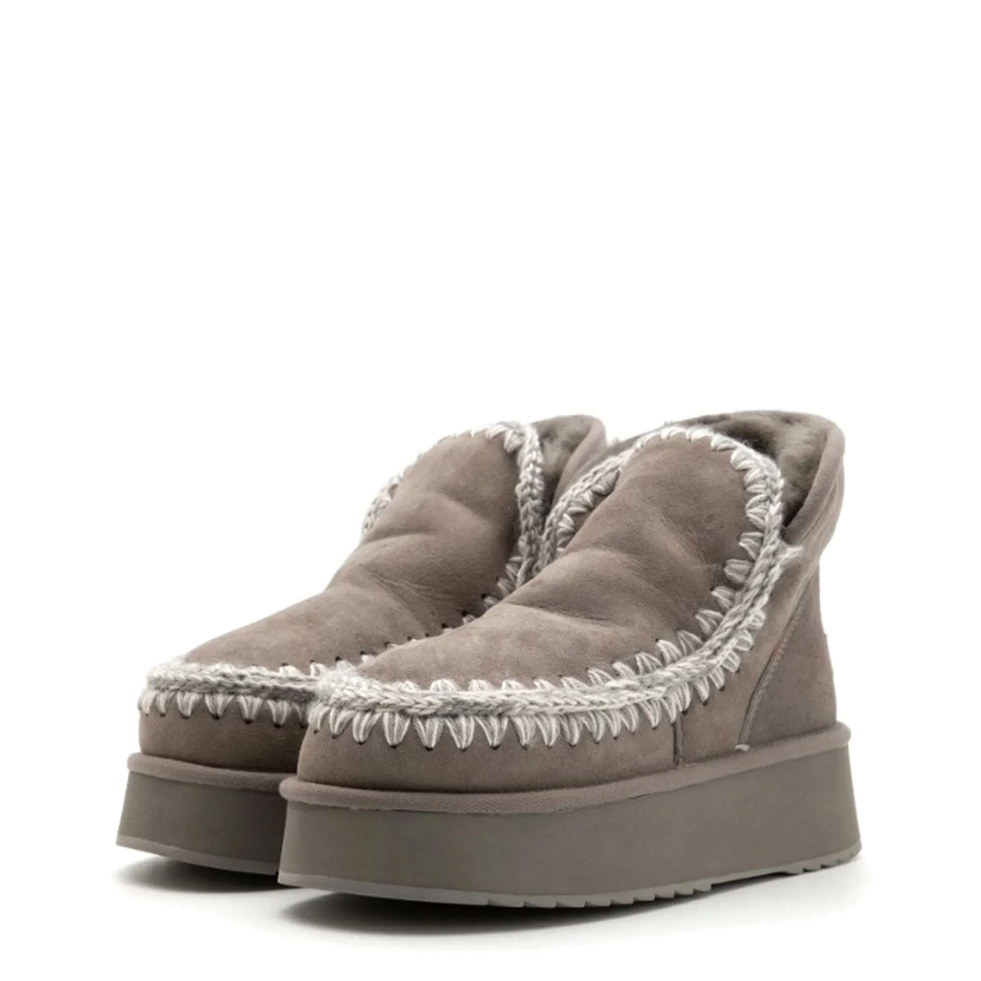 Mou B'Mini Eskimo Platform Boot ' Grey Mu.Fw681000A 165517