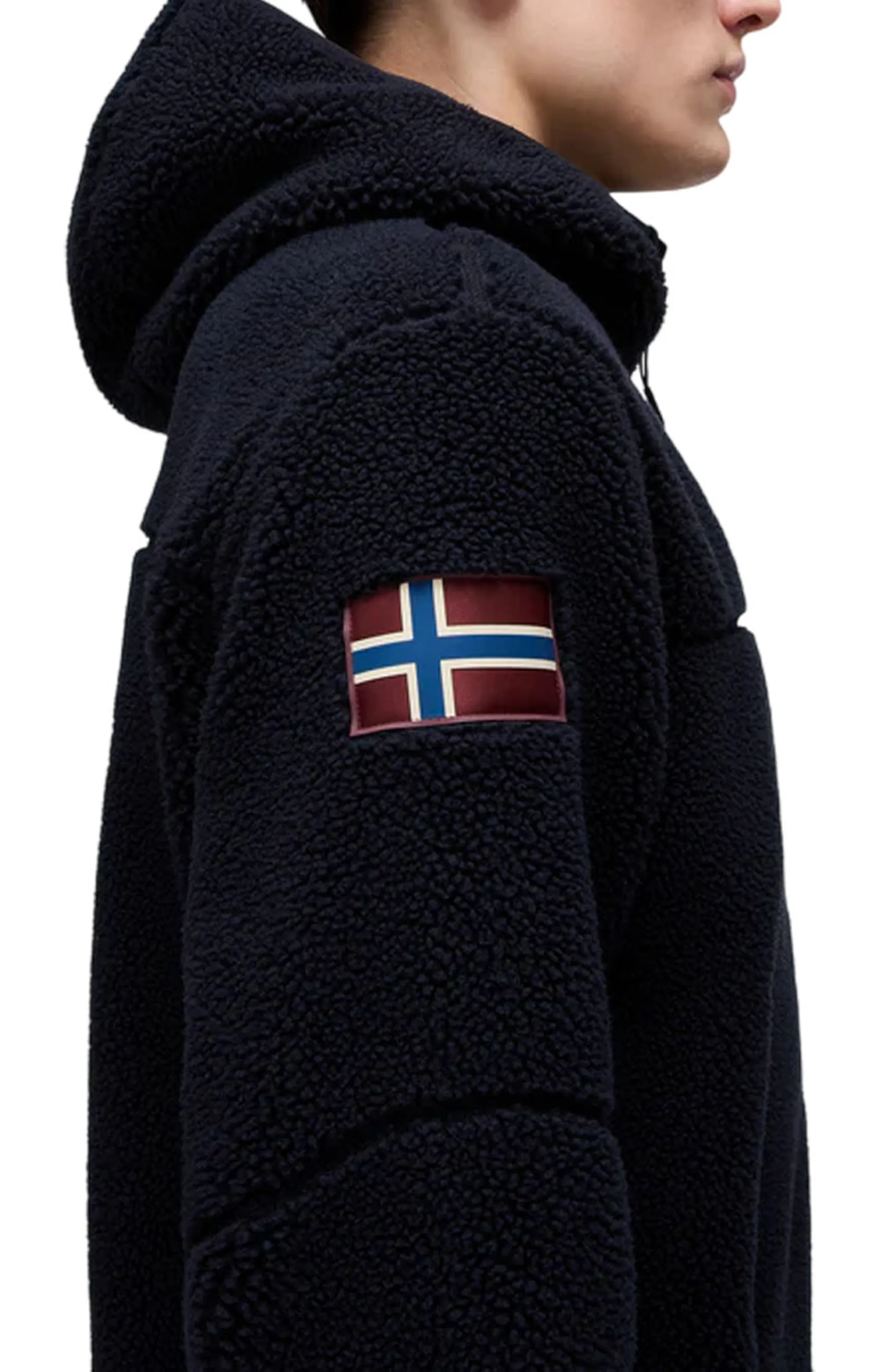 Napapijri Felpa Nero Np0A4Gns 167781