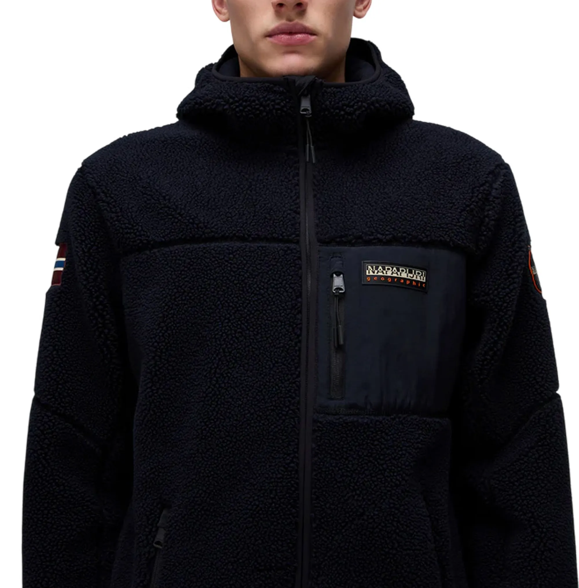 Napapijri Felpa Nero Np0A4Gns 167783