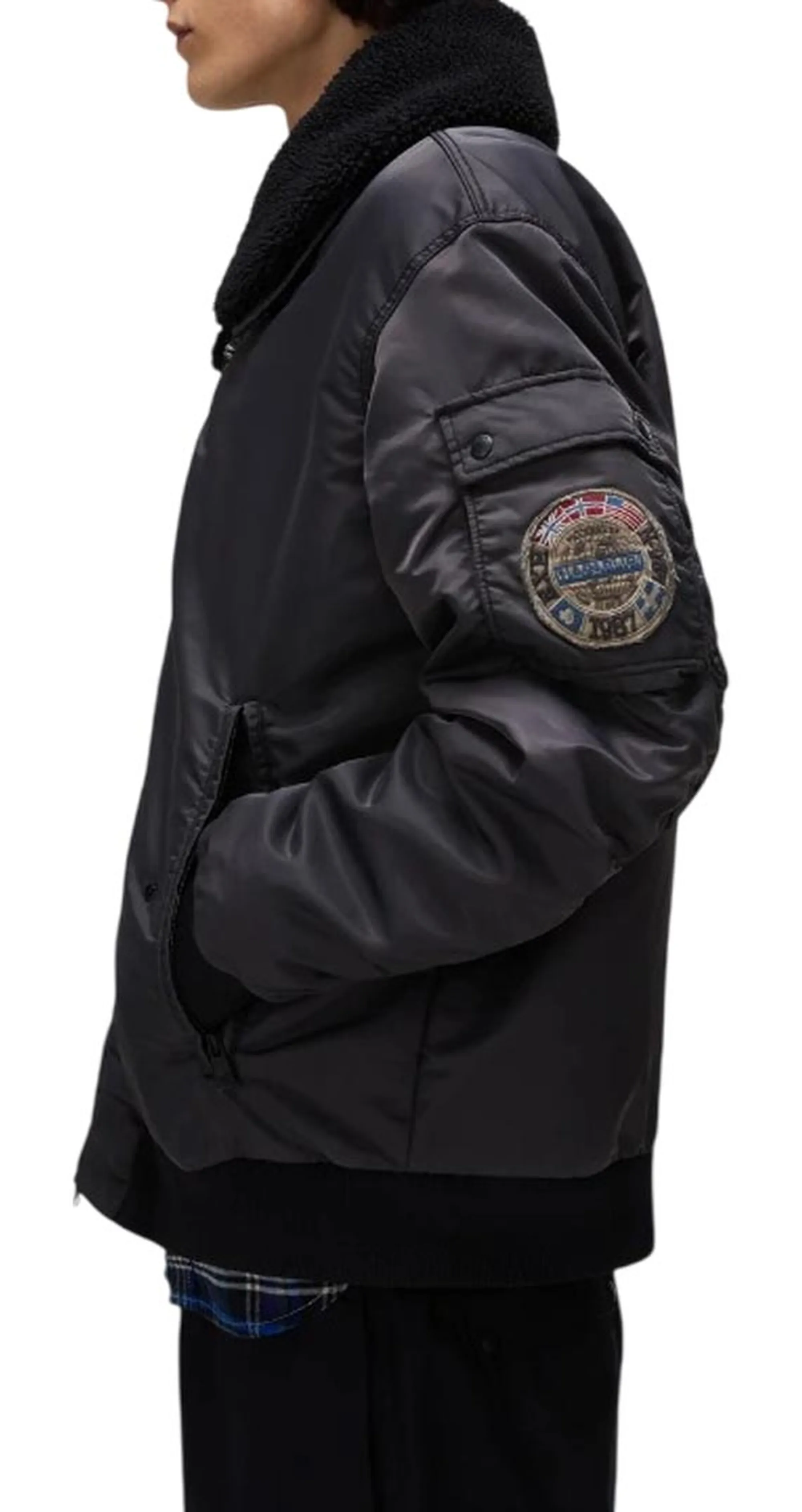 Napapijri Giubbino Nemes Nero Np0A891X 167851