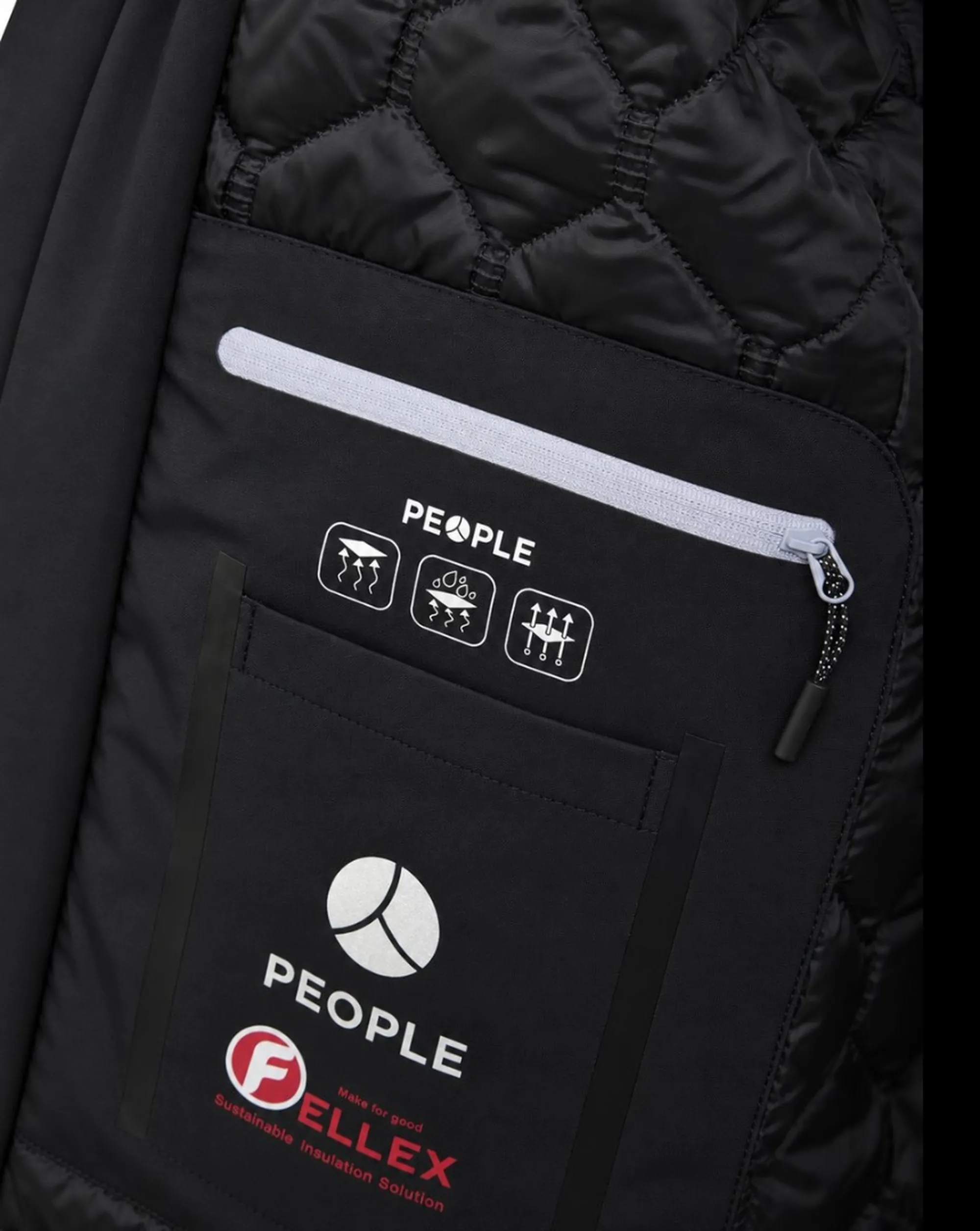 People Of Shibuya B'Kita/1 Pm767 Jacket' Black Kita/1 Pm767 199871