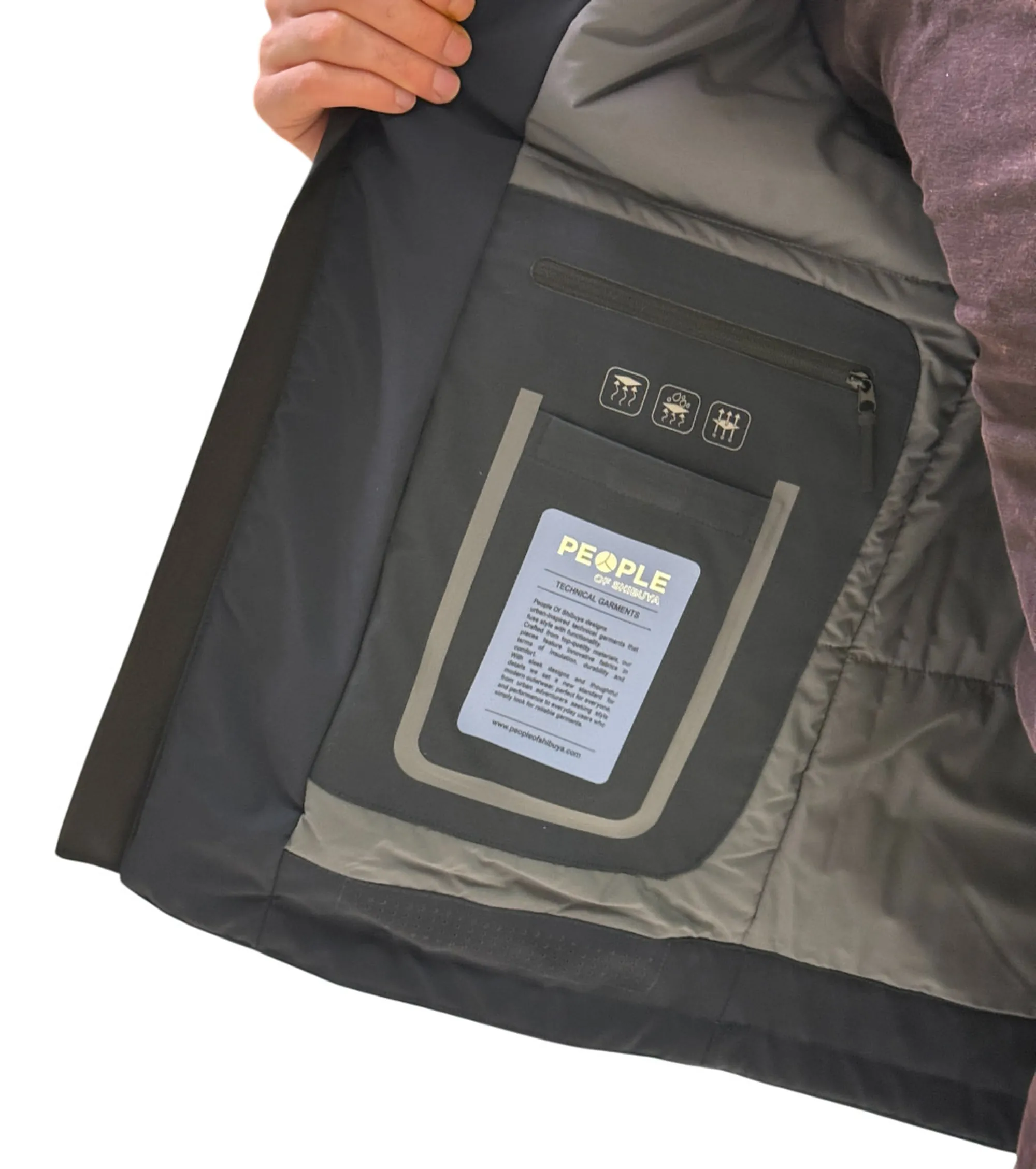 People Of Shibuya B'Shikoku Jacket' Blu Shikoku Pm781M 167523