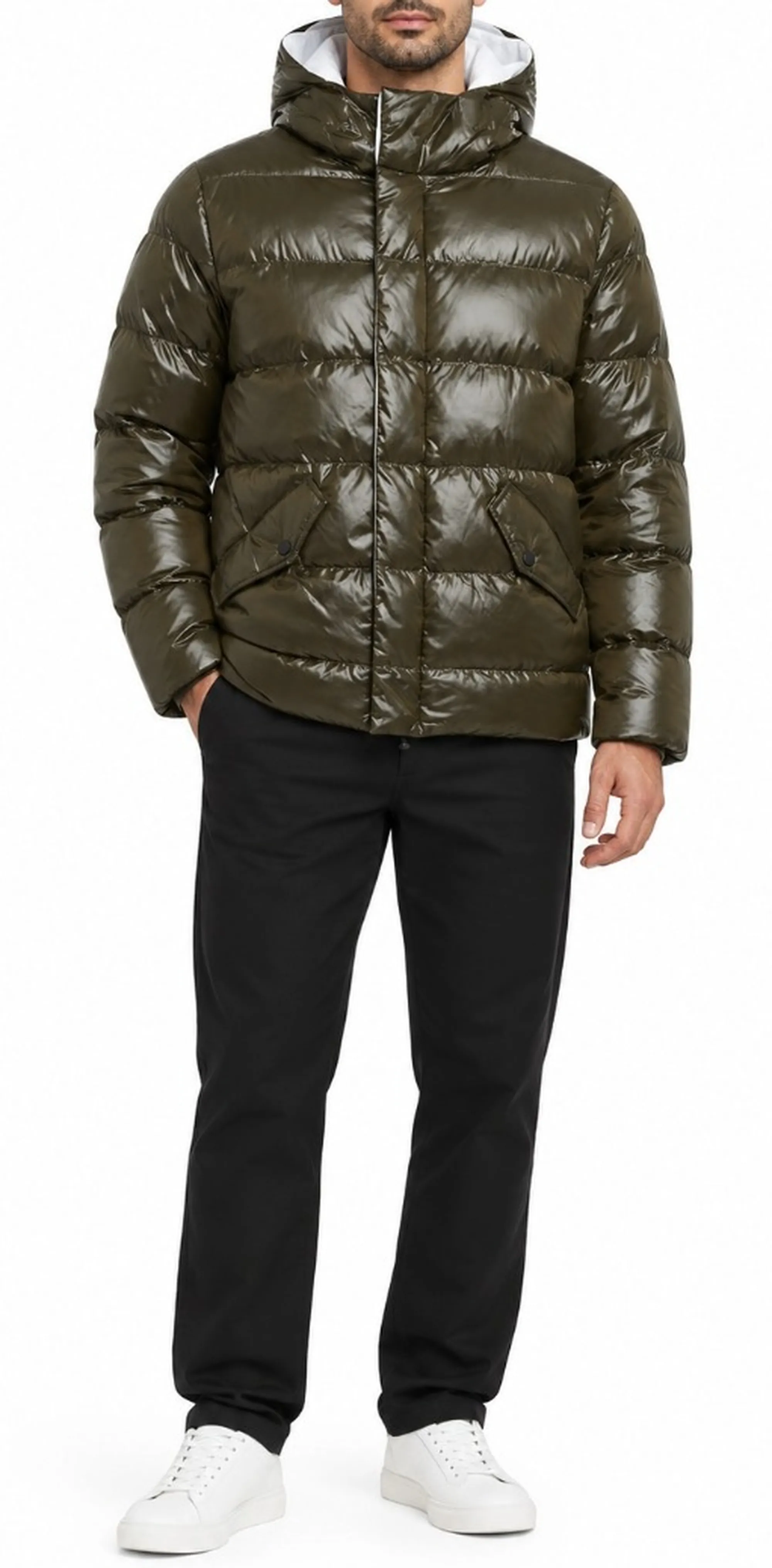 People Of Shibuya B'Kore Bnrs75 Down Jacket' White Kore Bnrs75 198652