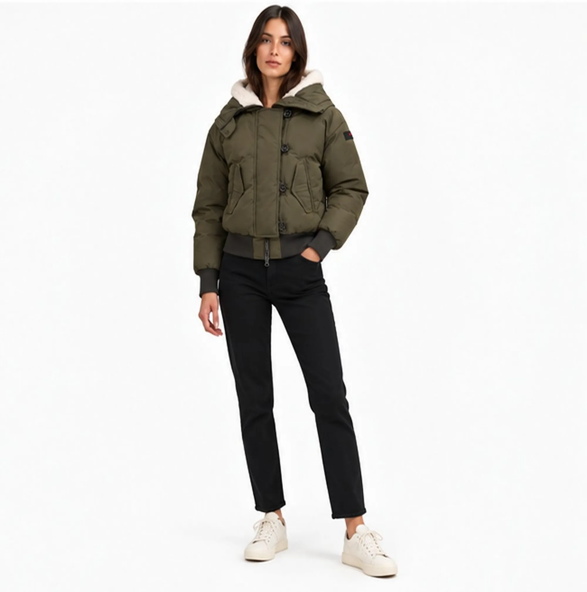 Peuterey B'Giubbino 5689284F' Green Ped5935 201952