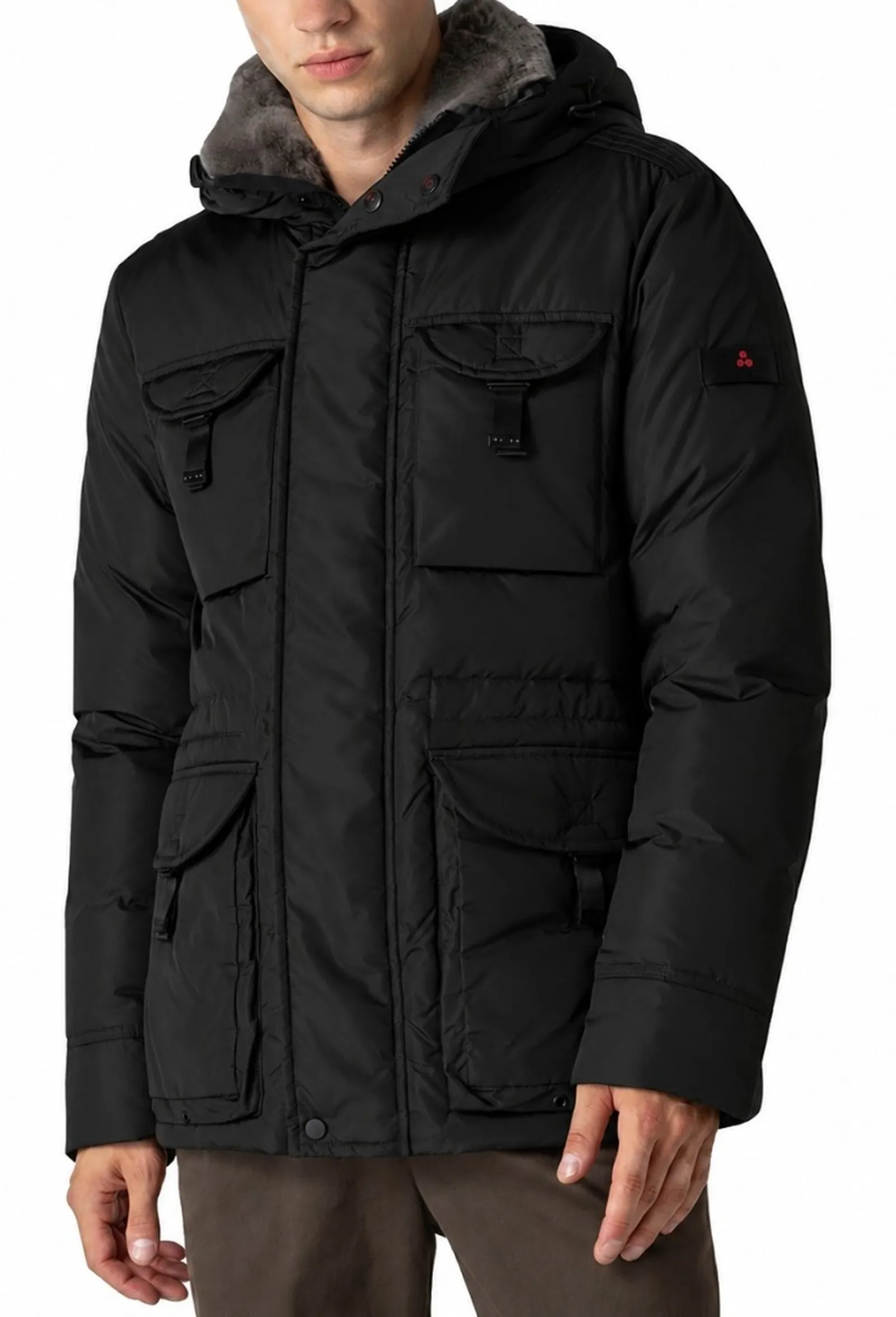 Peuterey Giubbino Aiptek Nbe 03 Fur Nero Peu4115 200709