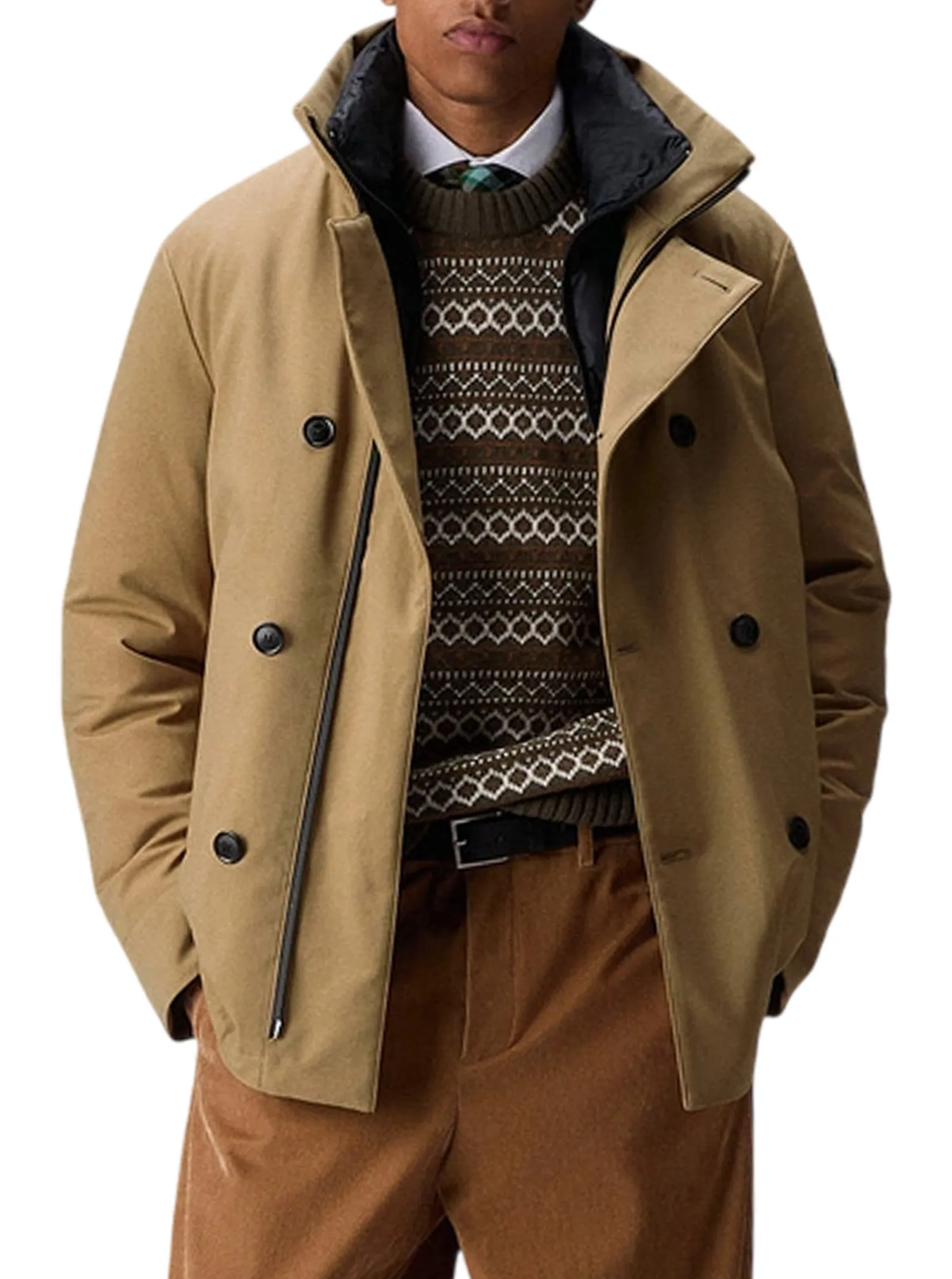 Peuterey Giubbino Militao Tj 01 Cuoio Chiaro Peu5624 160068