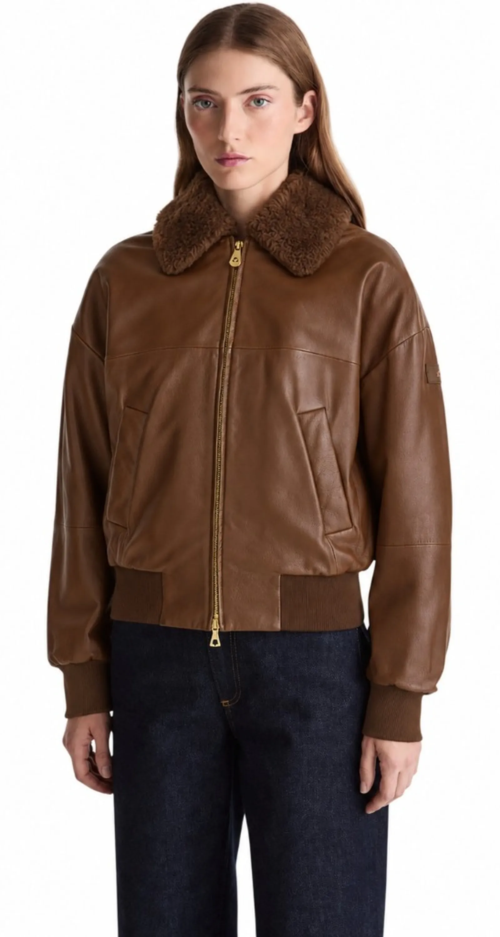 Peuterey Giubbino Ruti Le Ttp Fur Cuoio Ped5768 193610