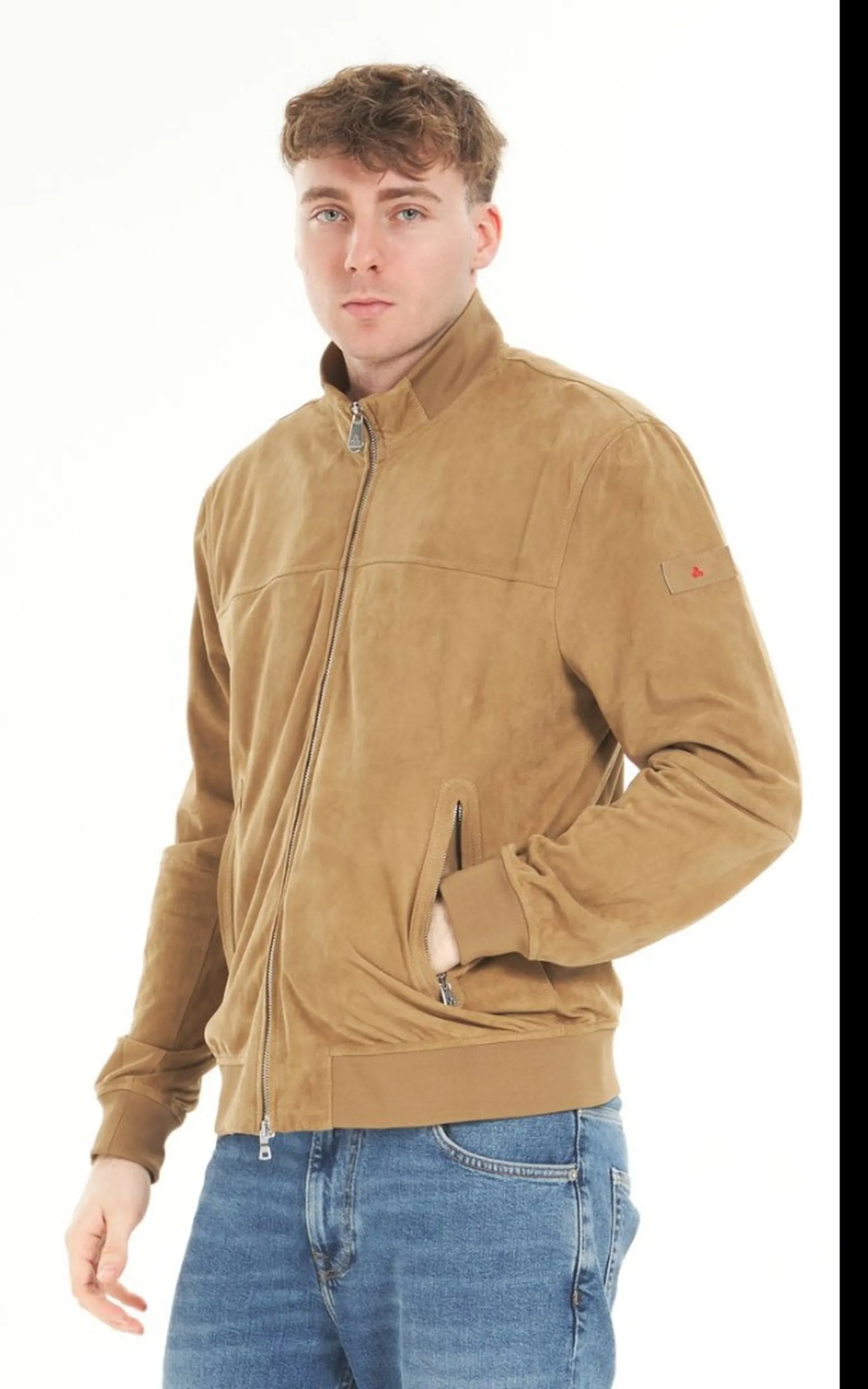 Peuterey B'Sands Suede Jacket Ss 08' Cookie Peu5743 178215