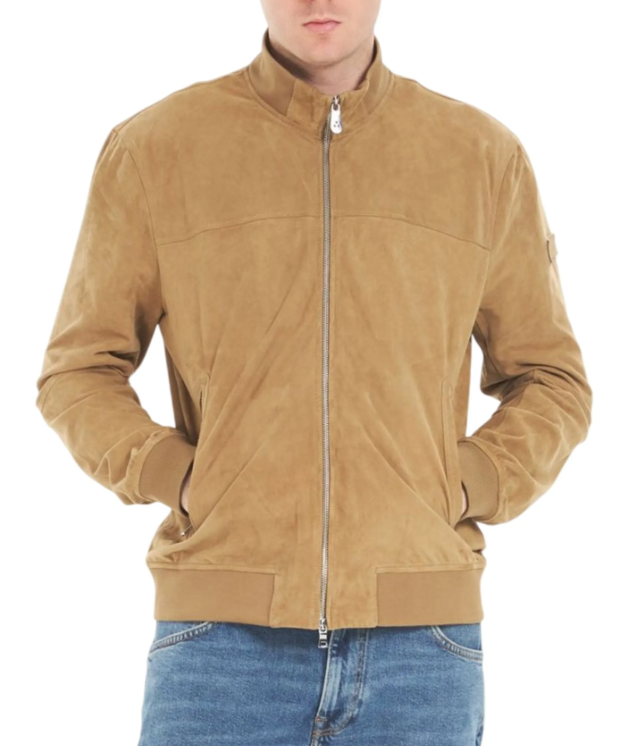 Peuterey B'Sands Suede Jacket Ss 08' Cookie Peu5743 178377