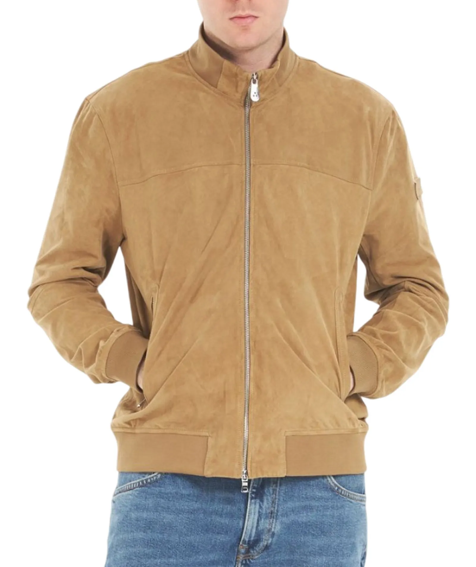 Peuterey Giubbino Sands Suede Pe 08 Biscotto Peu5743 178377