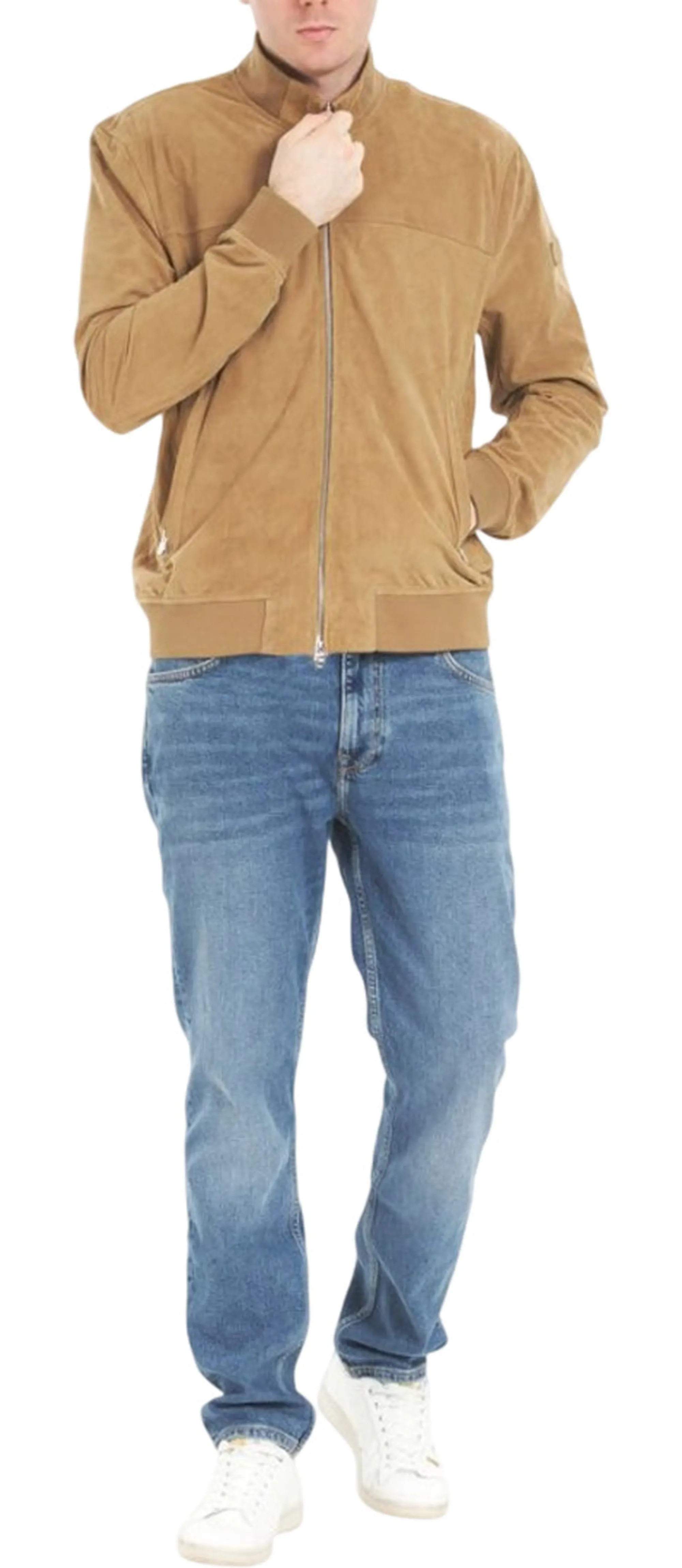 Peuterey B'Sands Suede Jacket Ss 08' Cookie Peu5743 178384