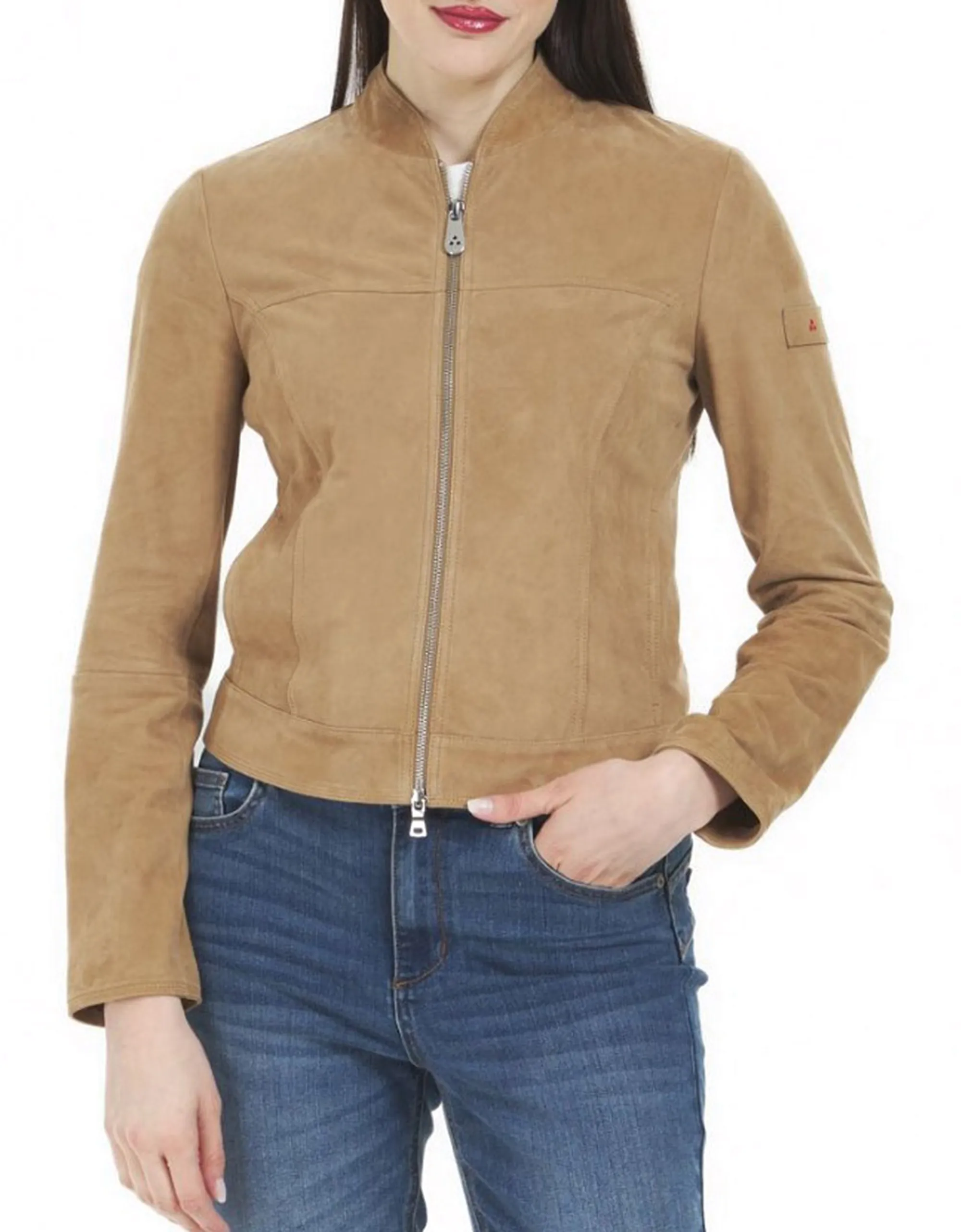 Peuterey B'Scud Suede Jacket' Cookie Ped5564 181459