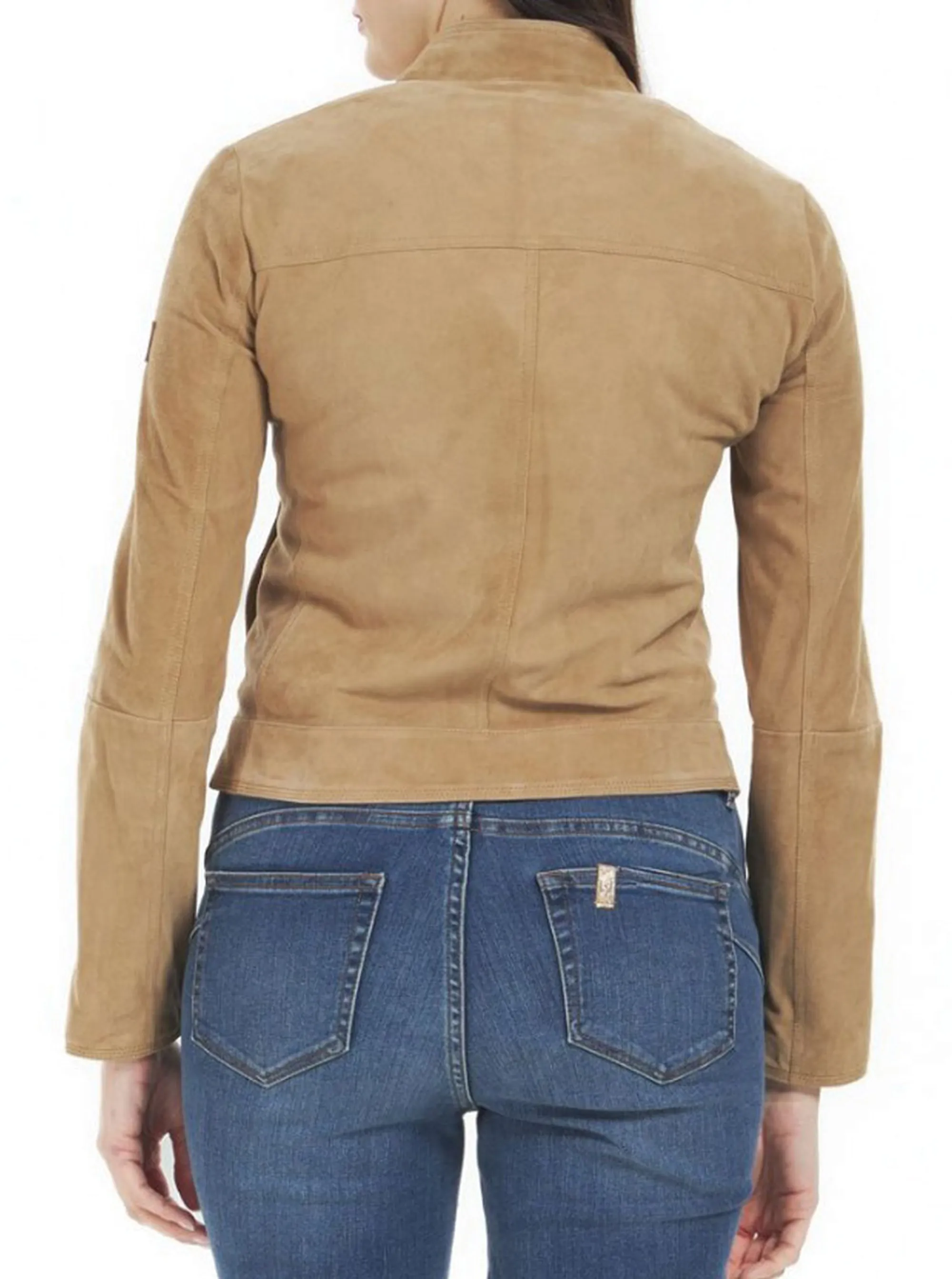 Peuterey B'Scud Suede Jacket' Cookie Ped5564 181461