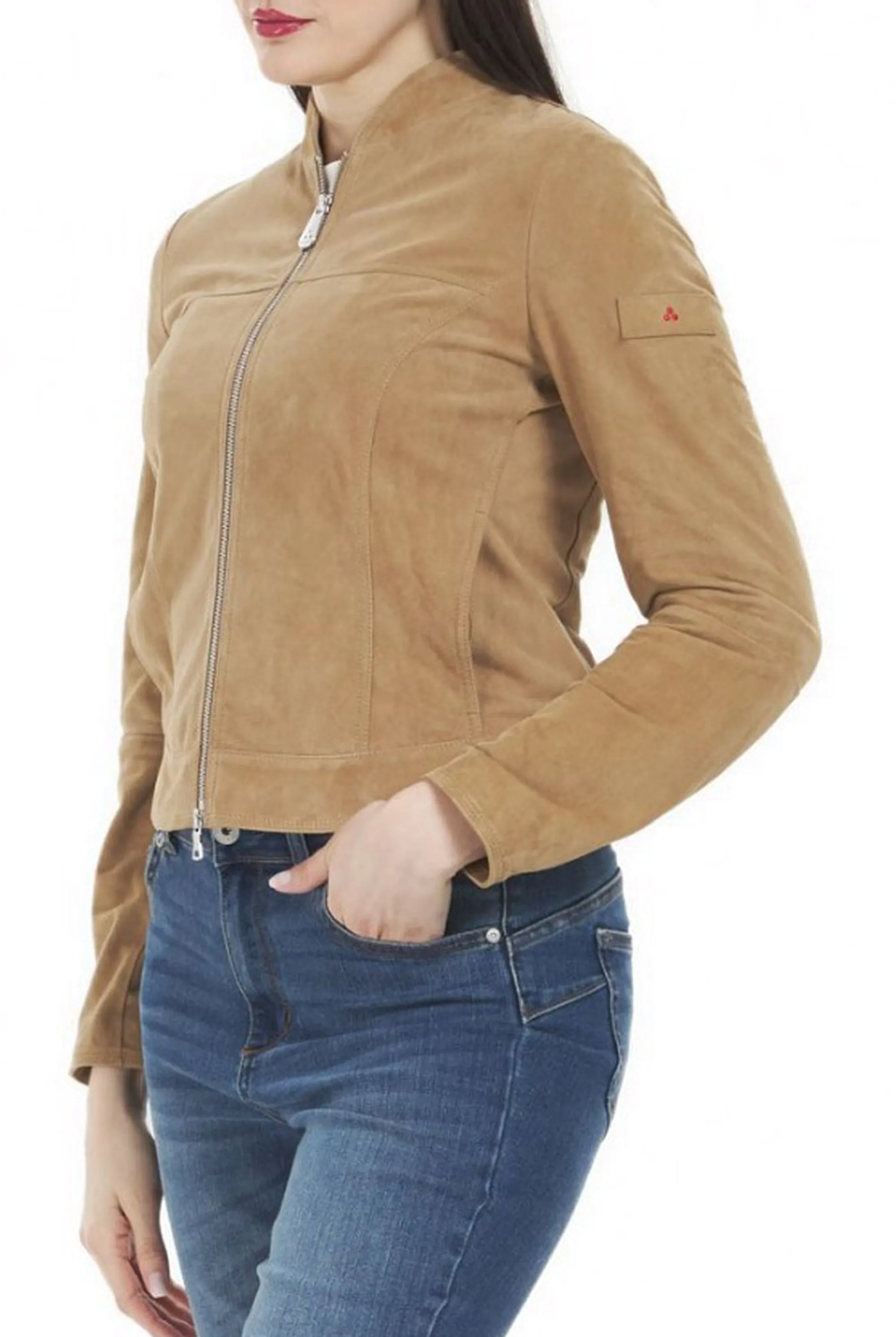 Peuterey B'Scud Suede Jacket' Cookie Ped5564 181462