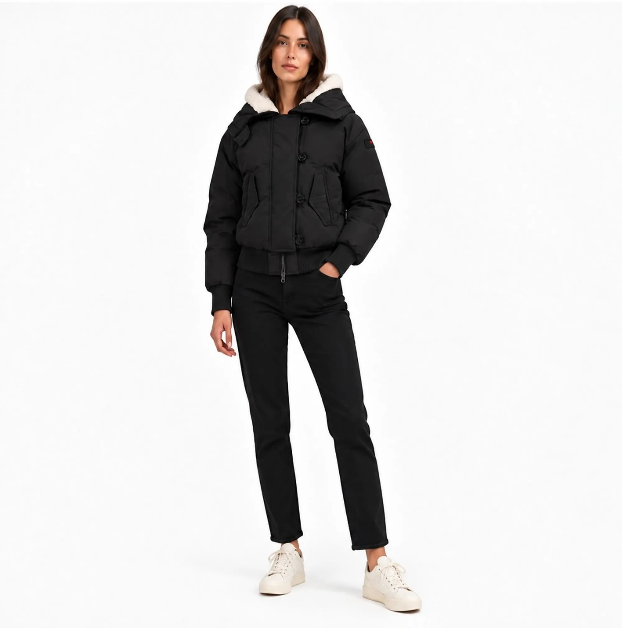 Peuterey B'Giubbino Shift Nbe Efur' Black Ped5935 201956