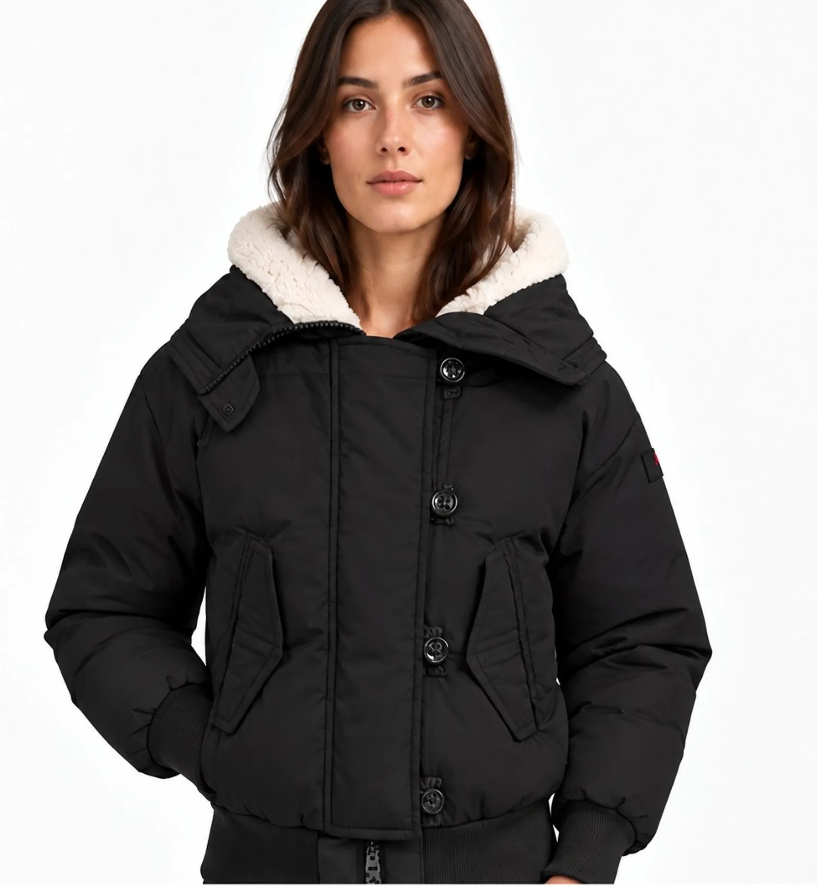Peuterey Giubbino Shift Nbe Efur Nero Ped5935 201958