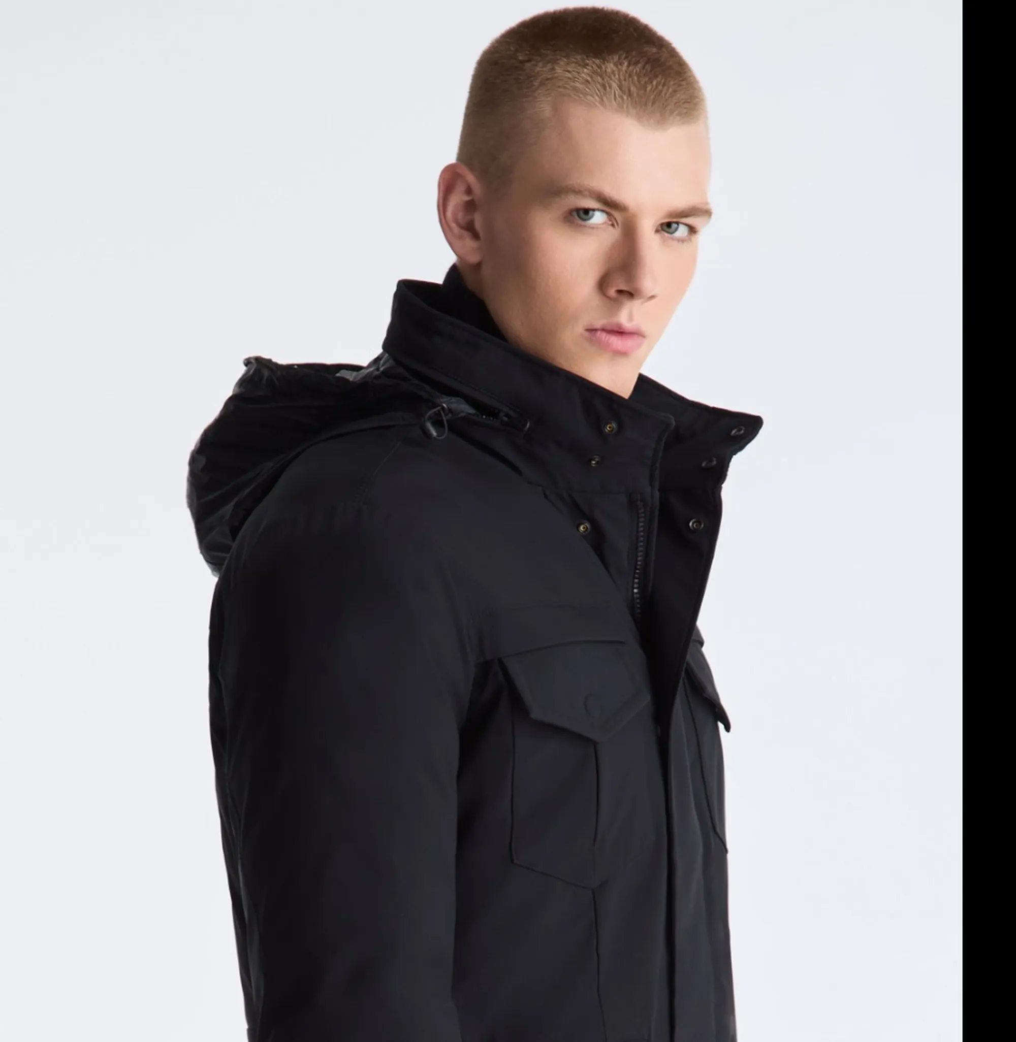 Peuterey B'Stripes Srtr Grs 04 Jacket' Black Peu5982 192689