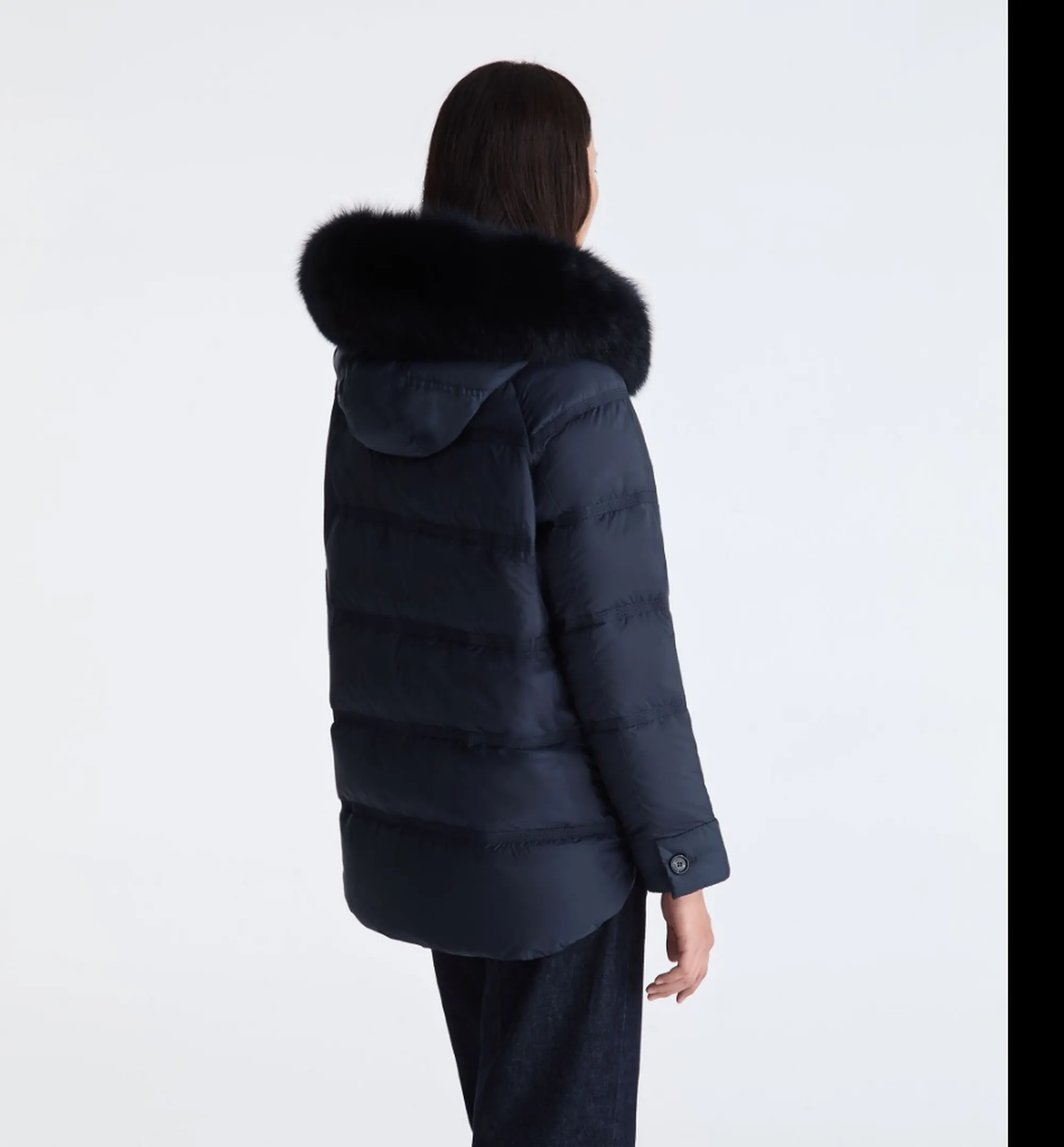 Peuterey Giubbino Takan Mqn 04 Fur Blu Ped5439 192311