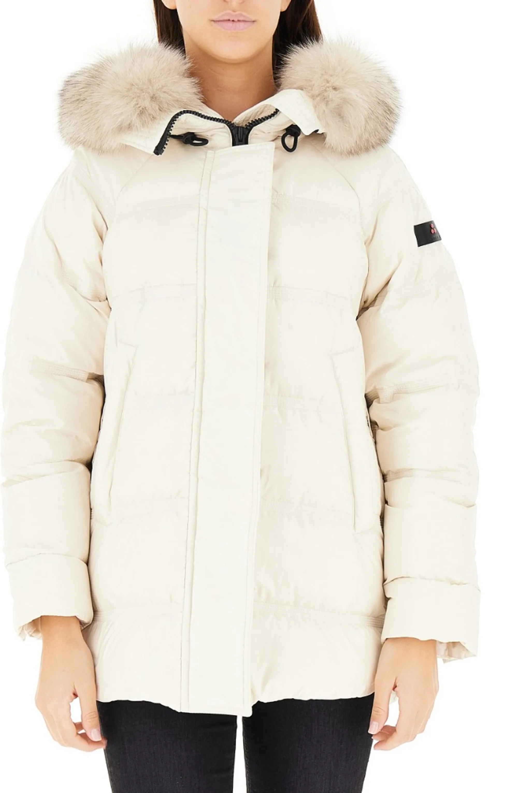 Peuterey Giubbino Takan Mqn 04 Fur Crema Ped5439 166352