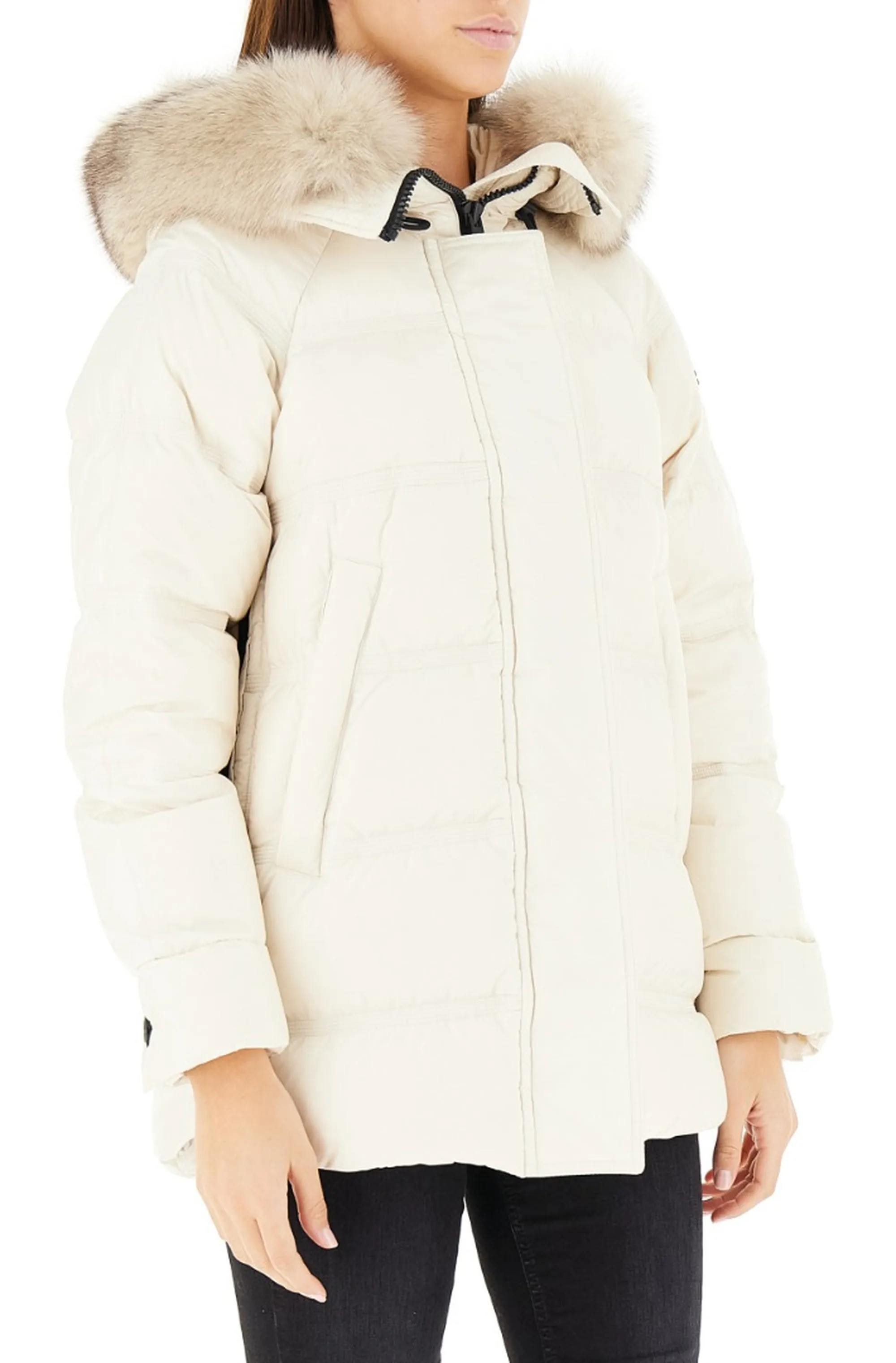 Peuterey Giubbino Takan Mqn 04 Fur Crema Ped5439 166353