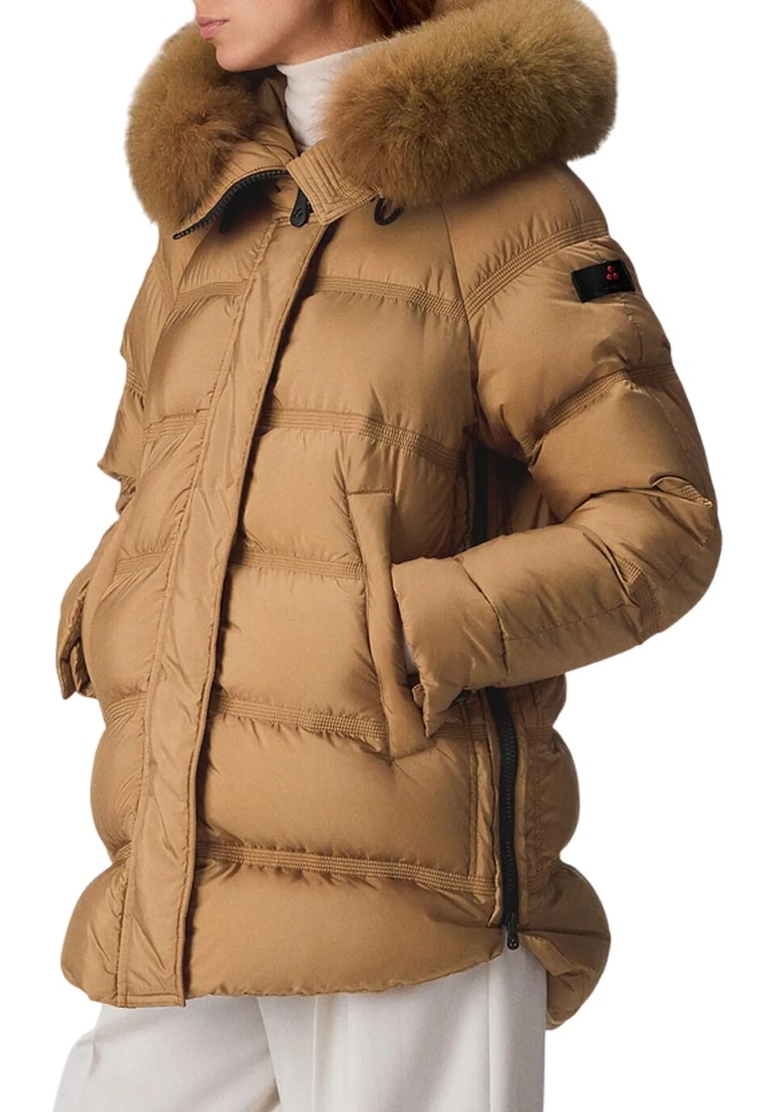 Peuterey Giubbino Takan Mqn 04 Fur Mela Alla Cannella Ped5439 160425