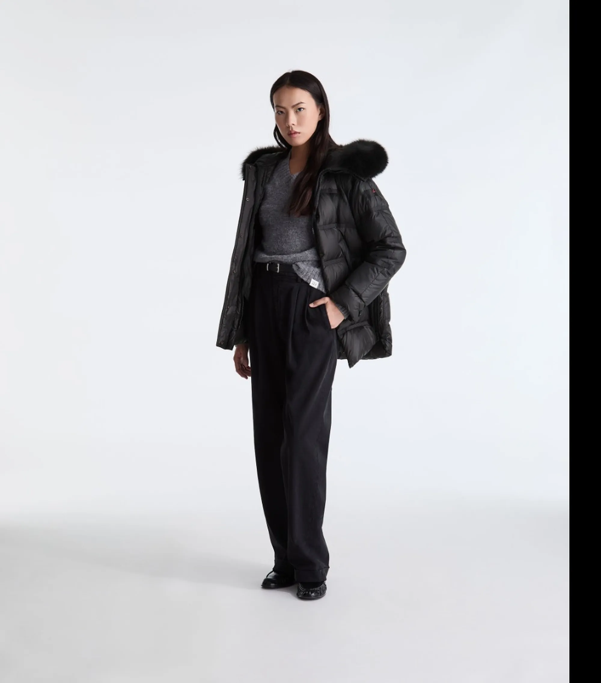 Peuterey B'Takan Mqn 04 Fur Jacket' Black Ped5439 192665