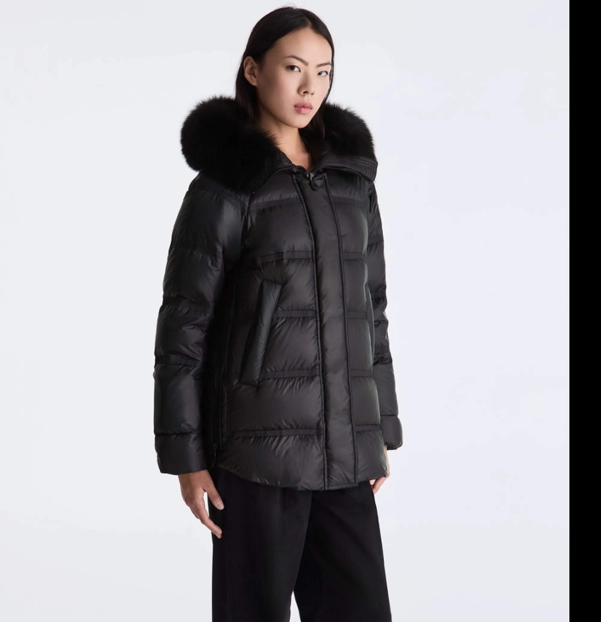 Peuterey B'Takan Mqn 04 Fur Jacket' Black Ped5439 192666
