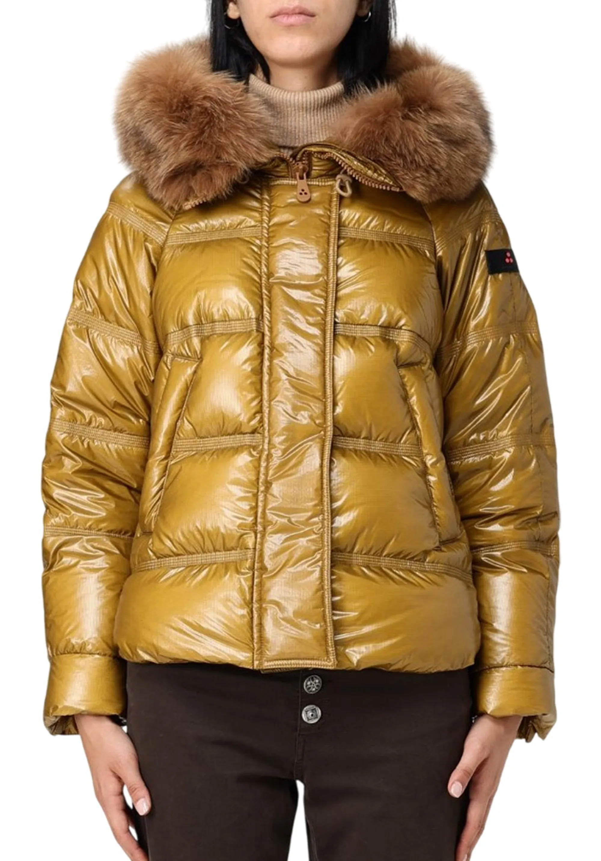 Peuterey B'Takan Rp Mid Fur Jacket' Cinnamon Apple Ped5123 160230