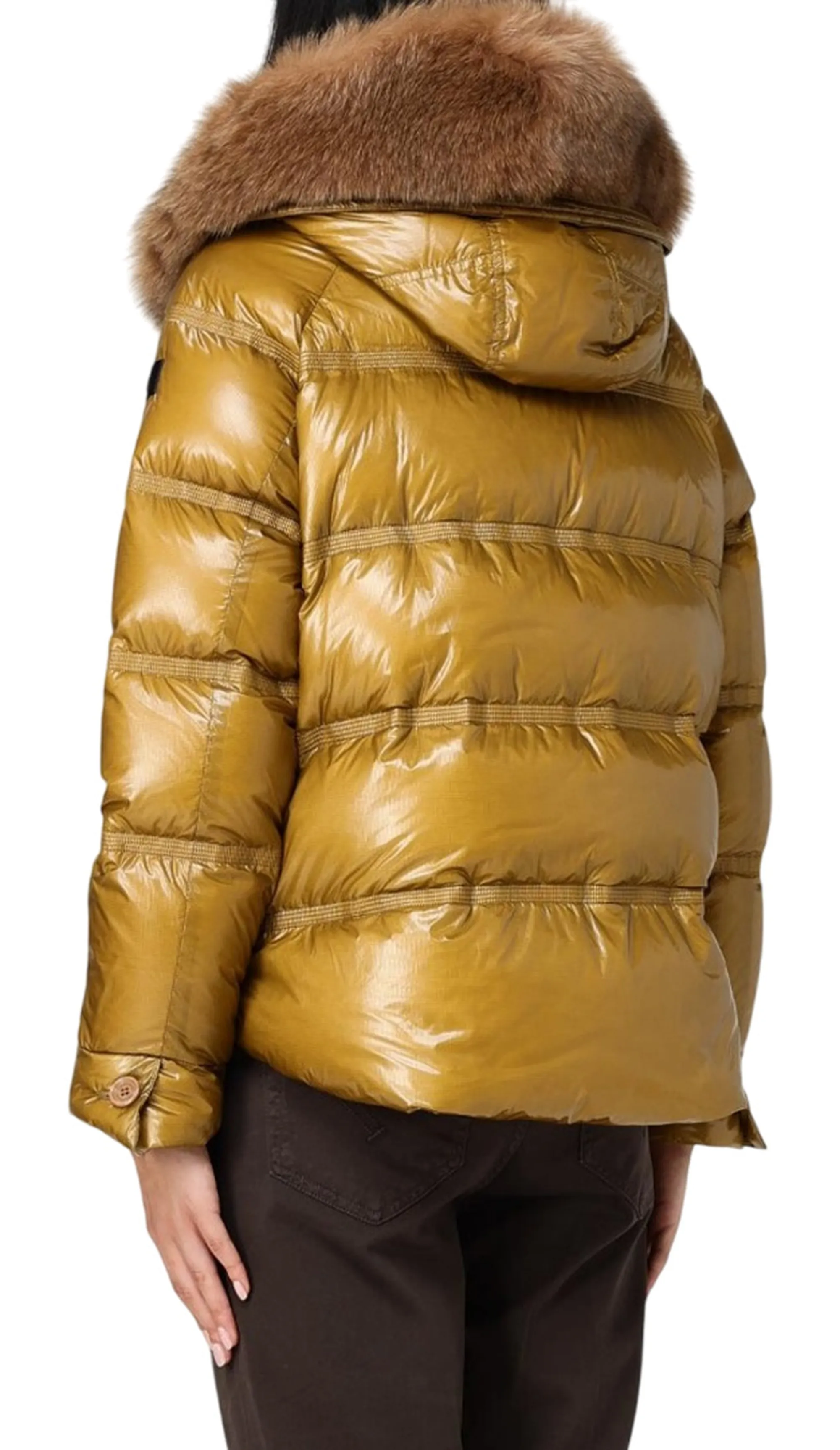 Peuterey B'Takan Rp Mid Fur Jacket' Cinnamon Apple Ped5123 160231