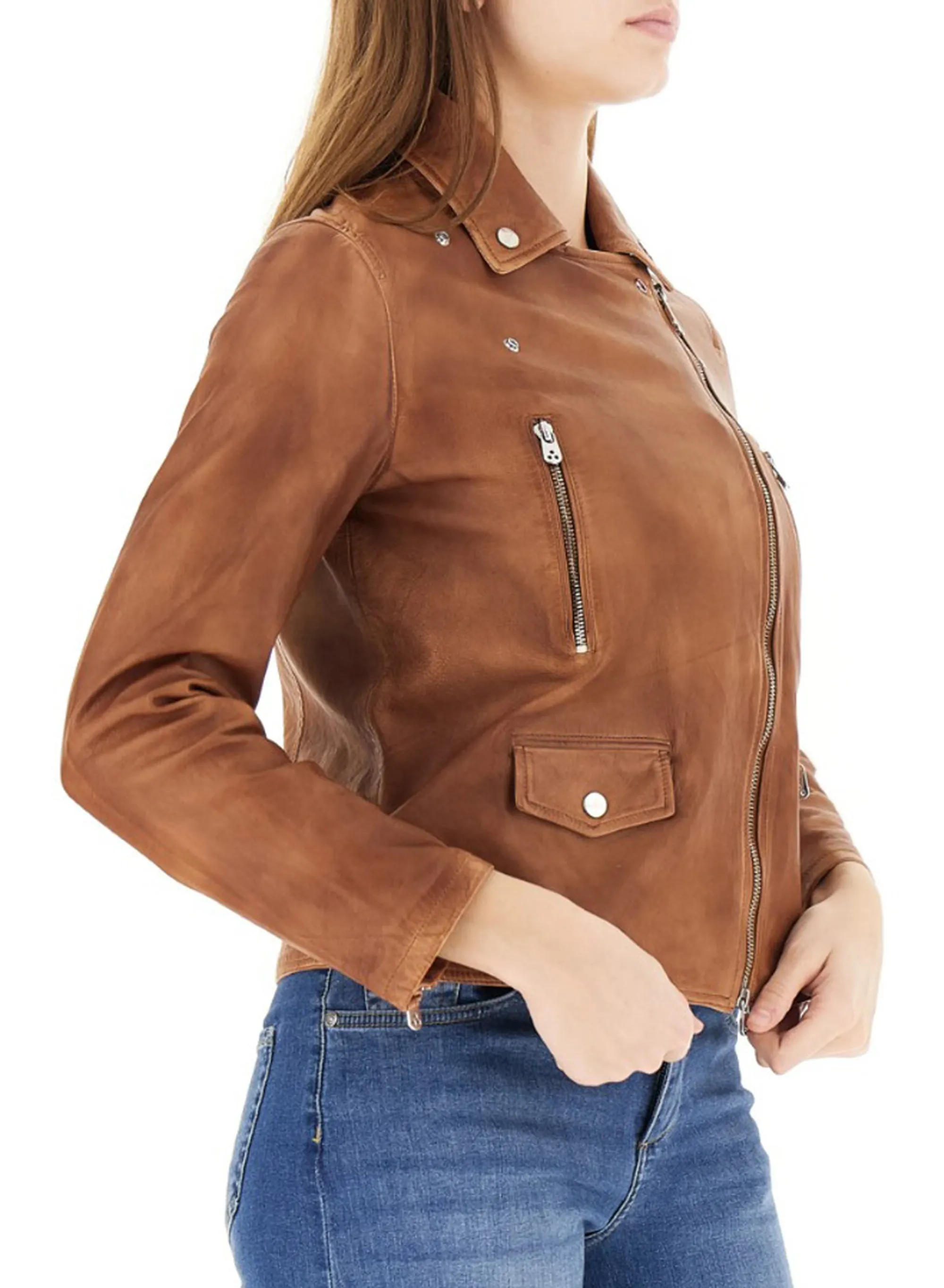 Peuterey Giubbino Tililla Le Veg Cuoio Ped5561 176701