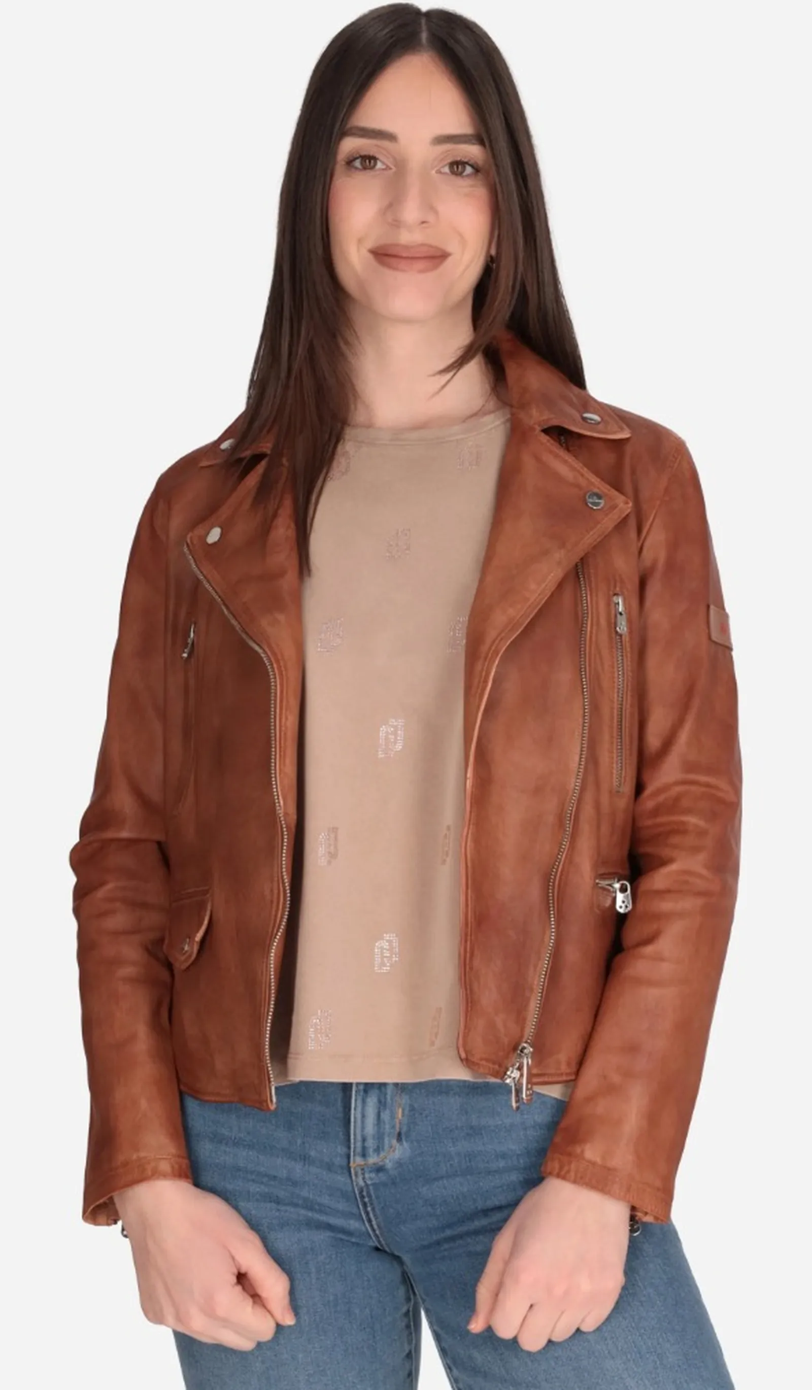 Peuterey Giubbino Tililla Le Veg Cuoio Ped5561 178166