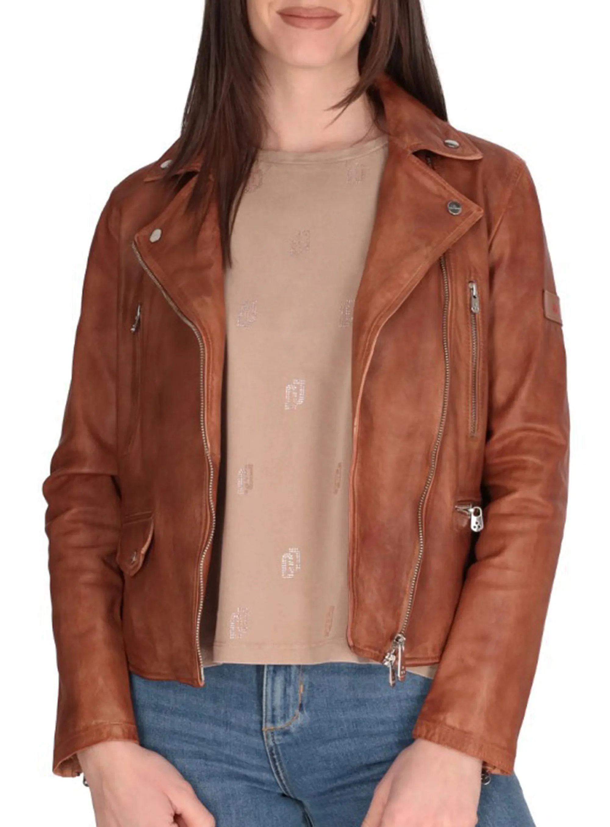 Peuterey Giubbino Tililla Le Veg Cuoio Ped5561 180754