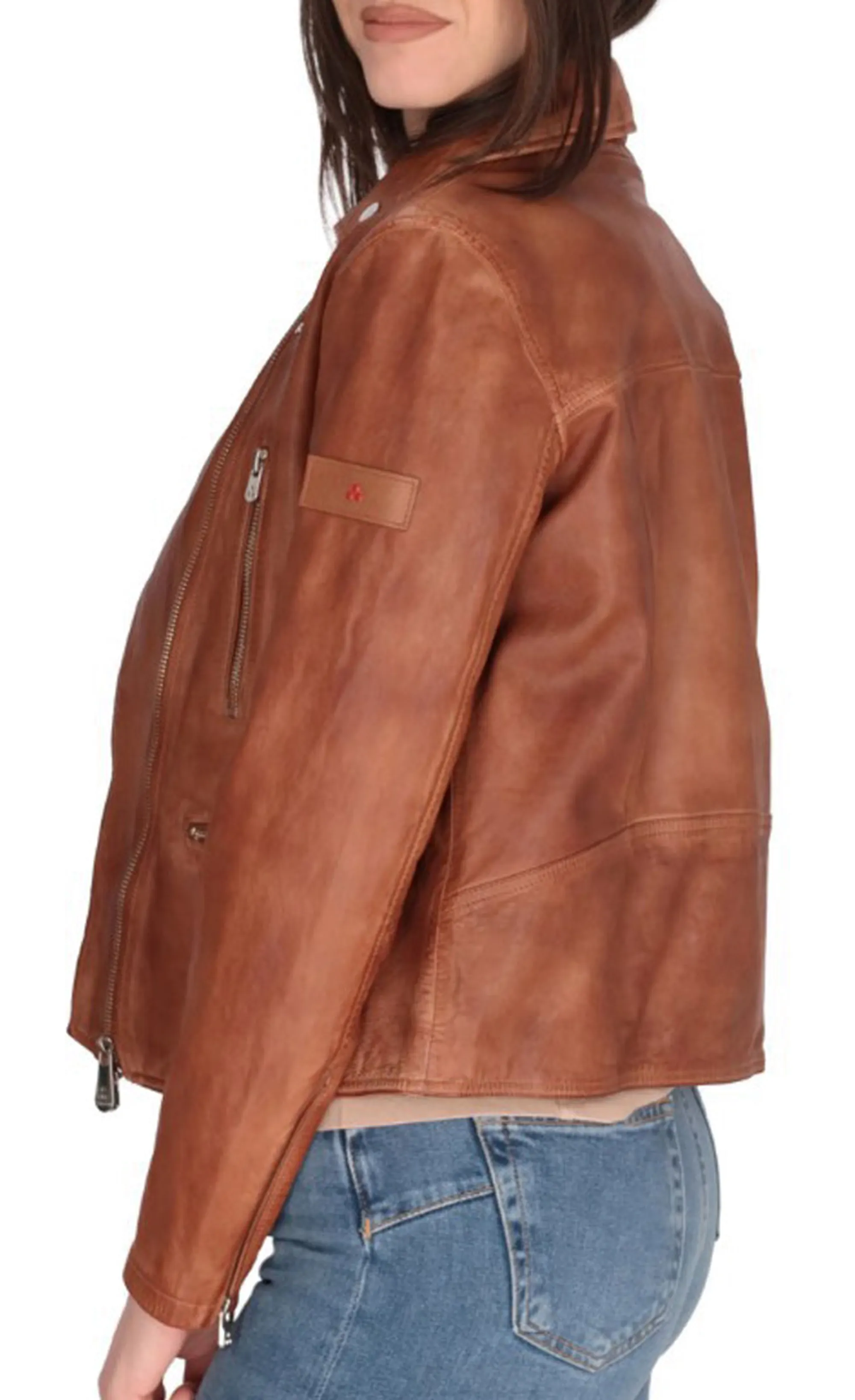 Peuterey Giubbino Tililla Le Veg Cuoio Ped5561 180755