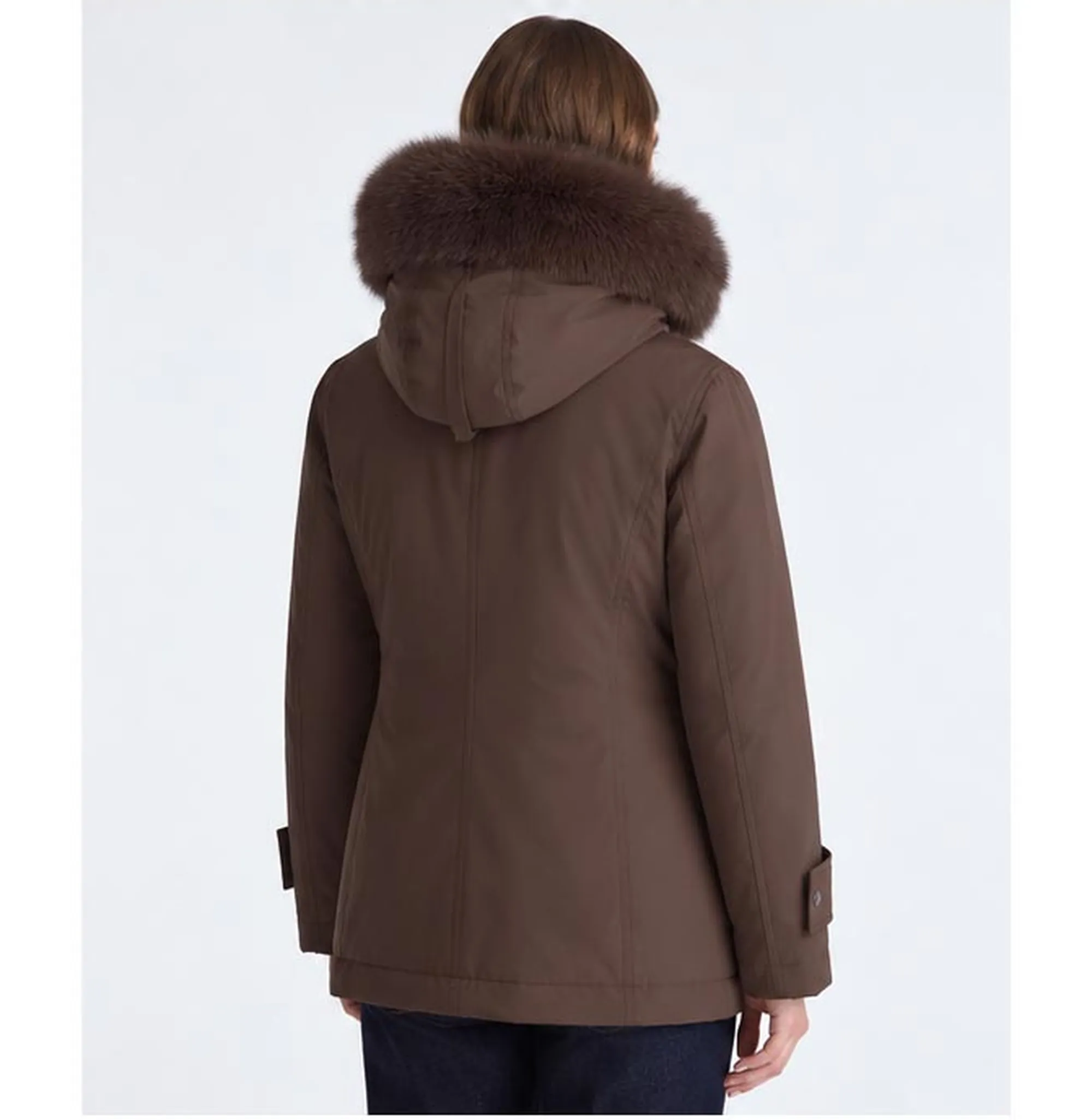 Peuterey B'Parka Buriram Srtr Grs Fur' Chicory Coffee Ped5742 192400