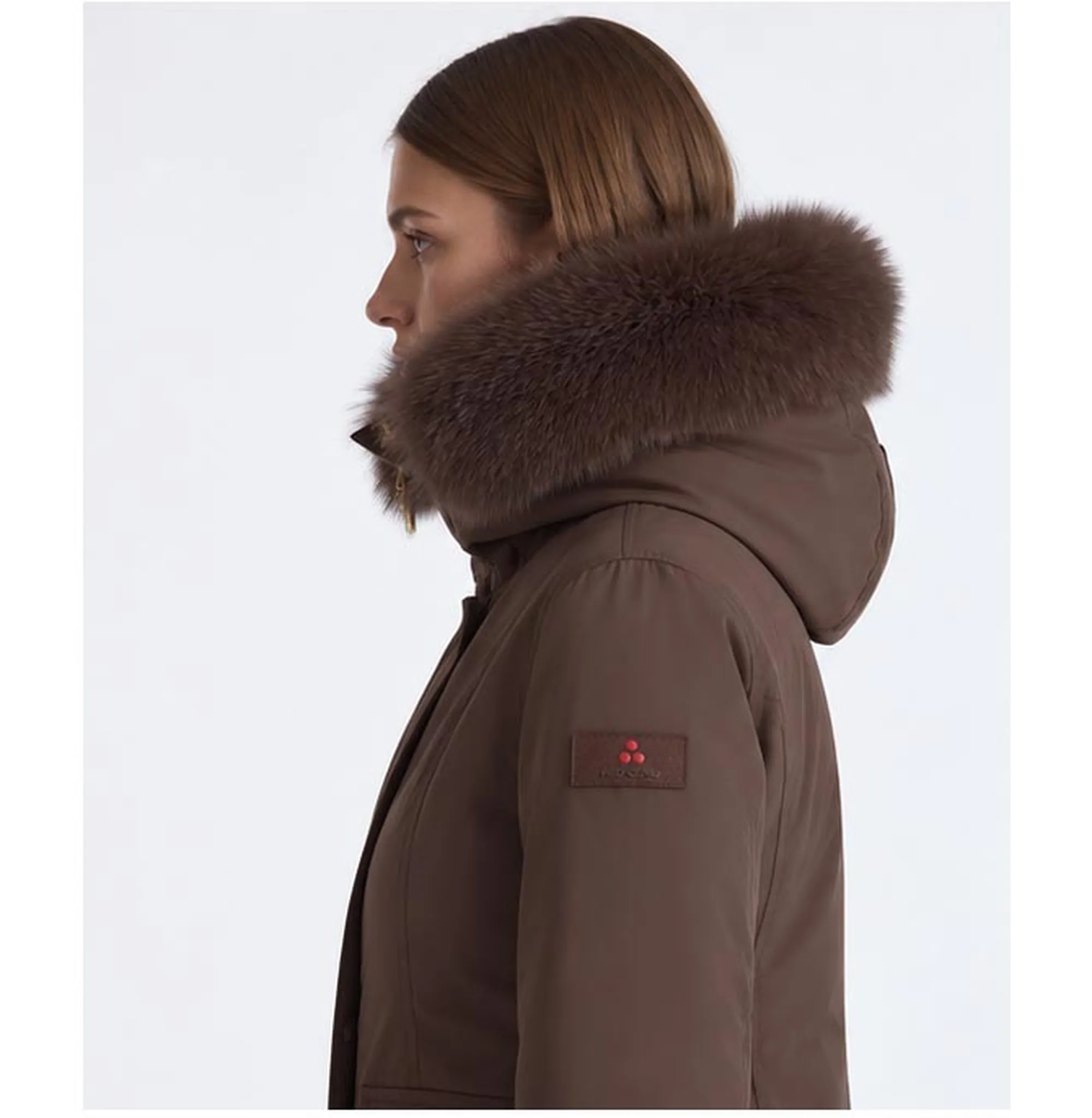 Peuterey B'Parka Buriram Srtr Grs Fur' Chicory Coffee Ped5742 192401