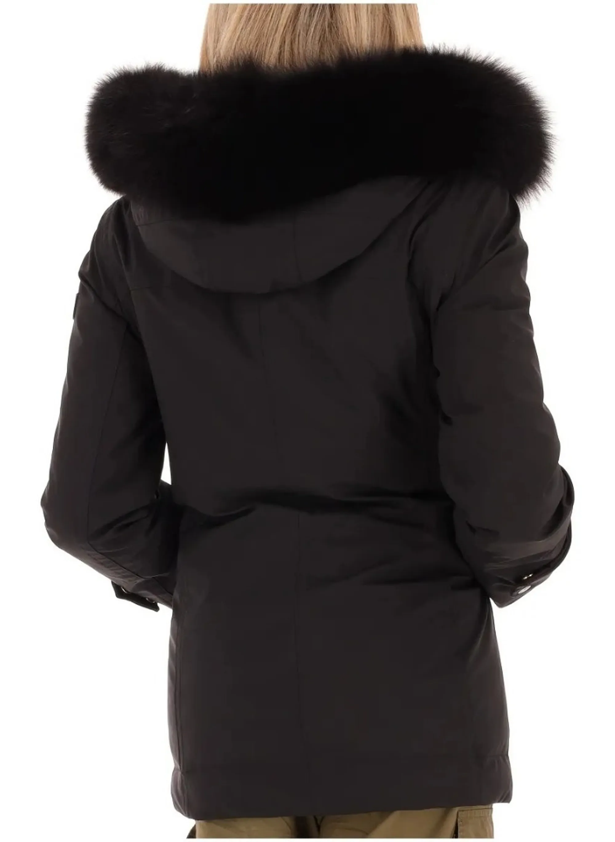 Peuterey B'Parka Buriram Srtr Grs Fur' Black Ped5742 192352