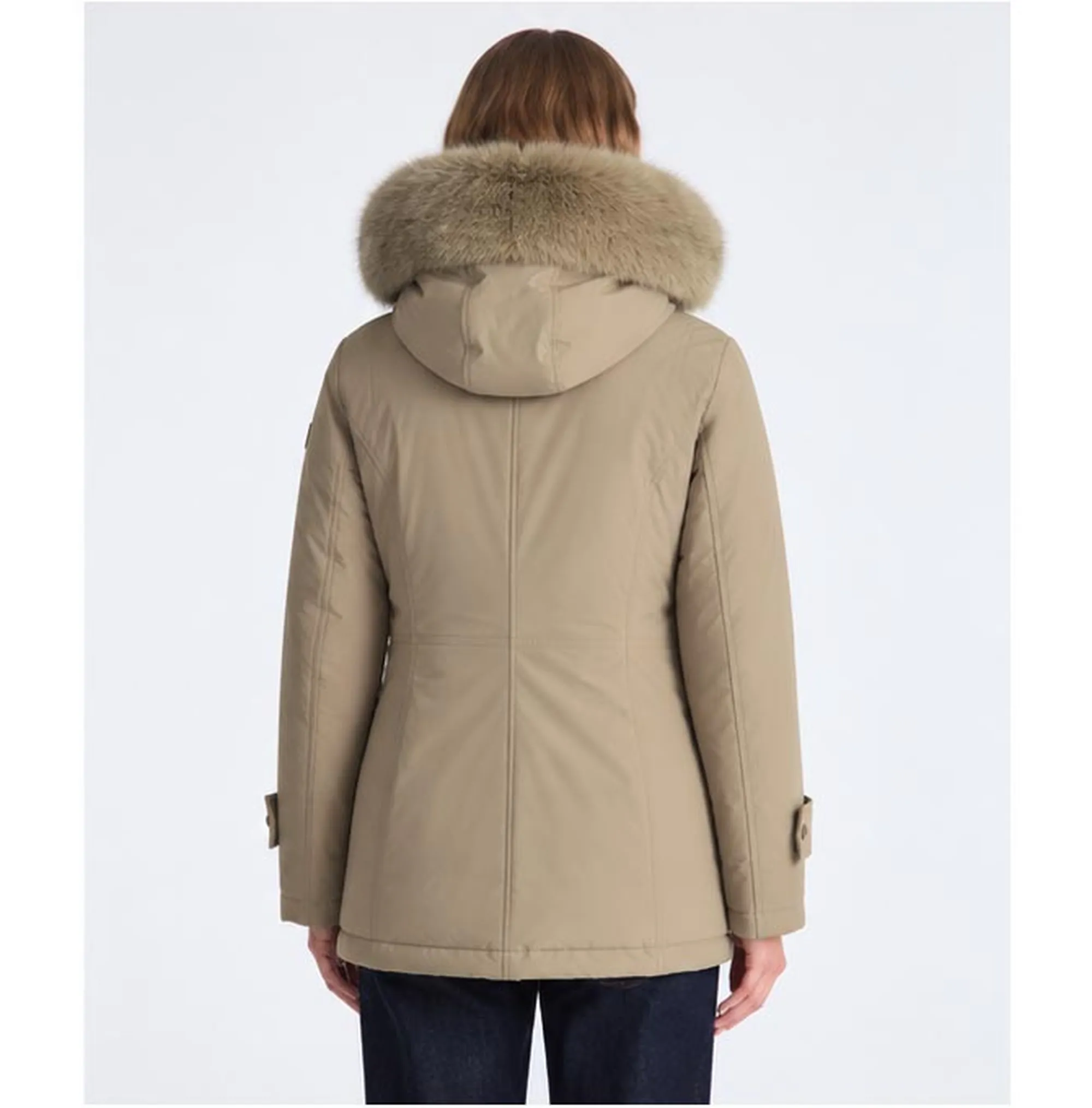 Peuterey B'Parka Buriram Srtr Grs Fur' Sesame Ped5742 192375