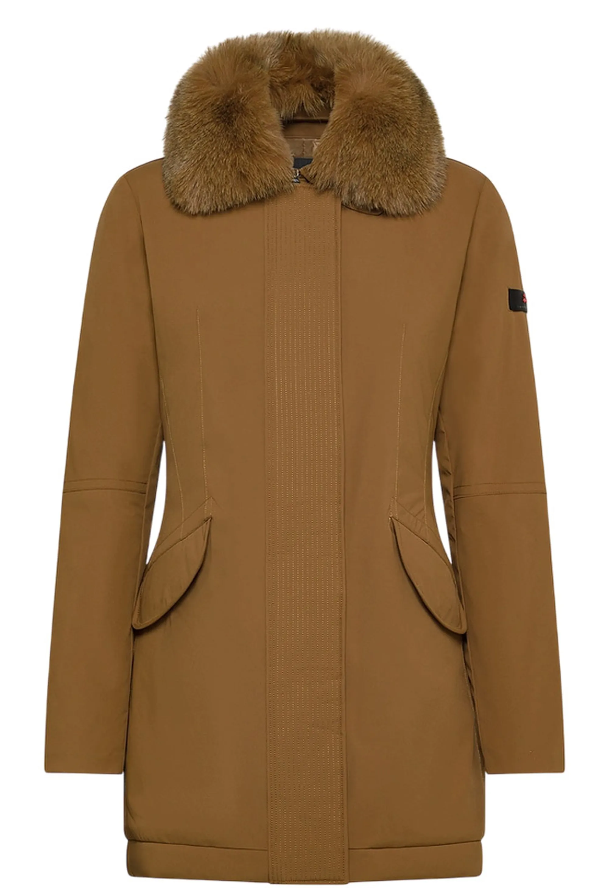 Peuterey Parka Desmot Kl Fur Nocciola Ped4444 161131