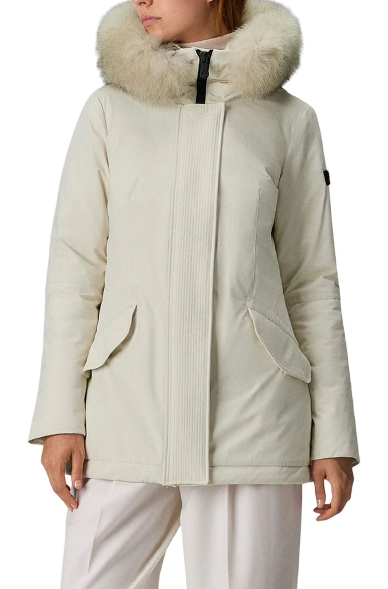 Peuterey Parka Donnet Kl Fur Crema Ped4445 161112