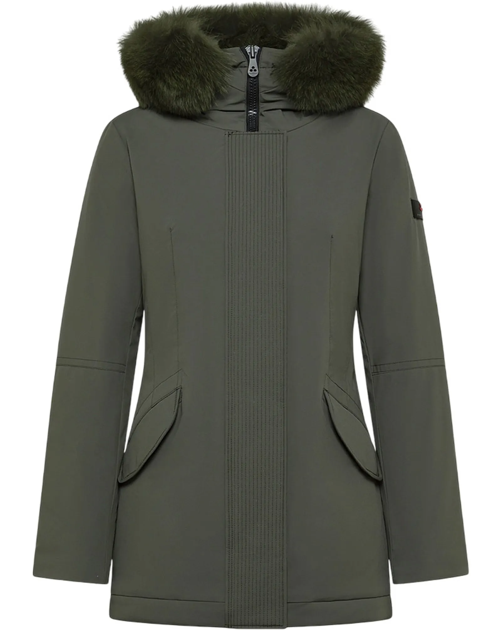 Peuterey Parka Donnet Kl Fur Verde Edera Ped4445 161122