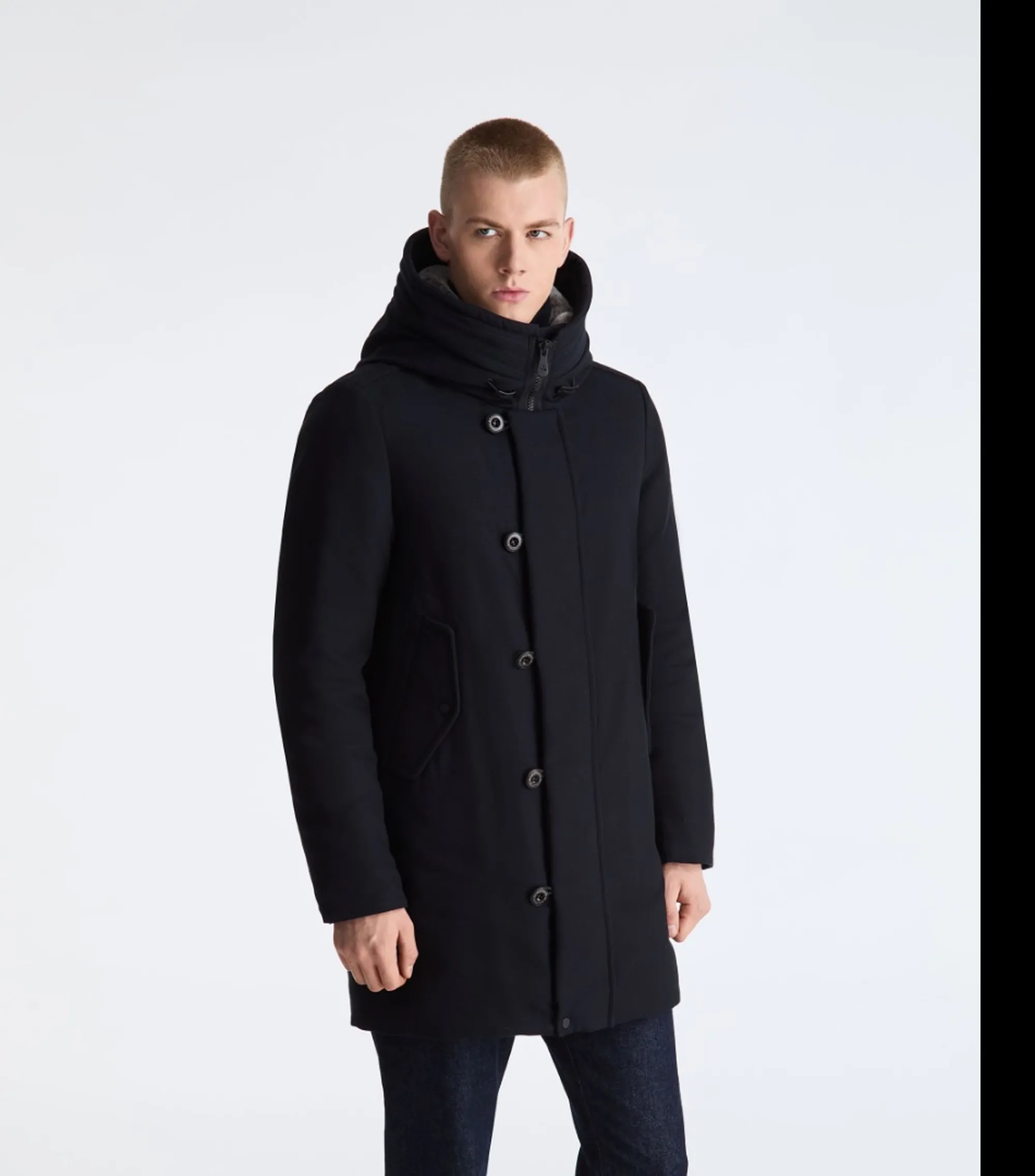 Peuterey B'Parka Kasa Ki 04 Fur' Blu Peu5971 192629