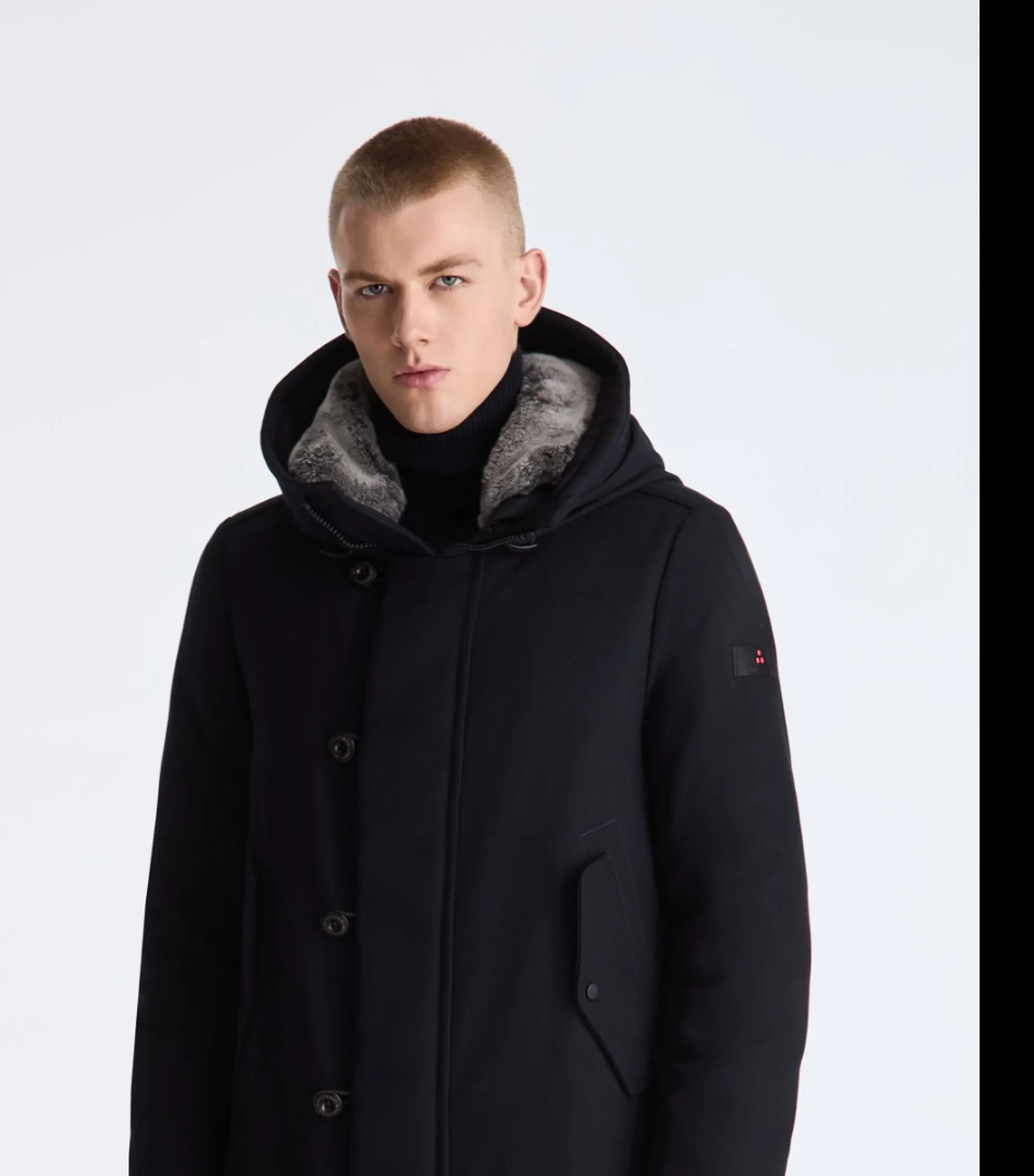 Peuterey B'Parka Kasa Ki 04 Fur' Blu Peu5971 192632