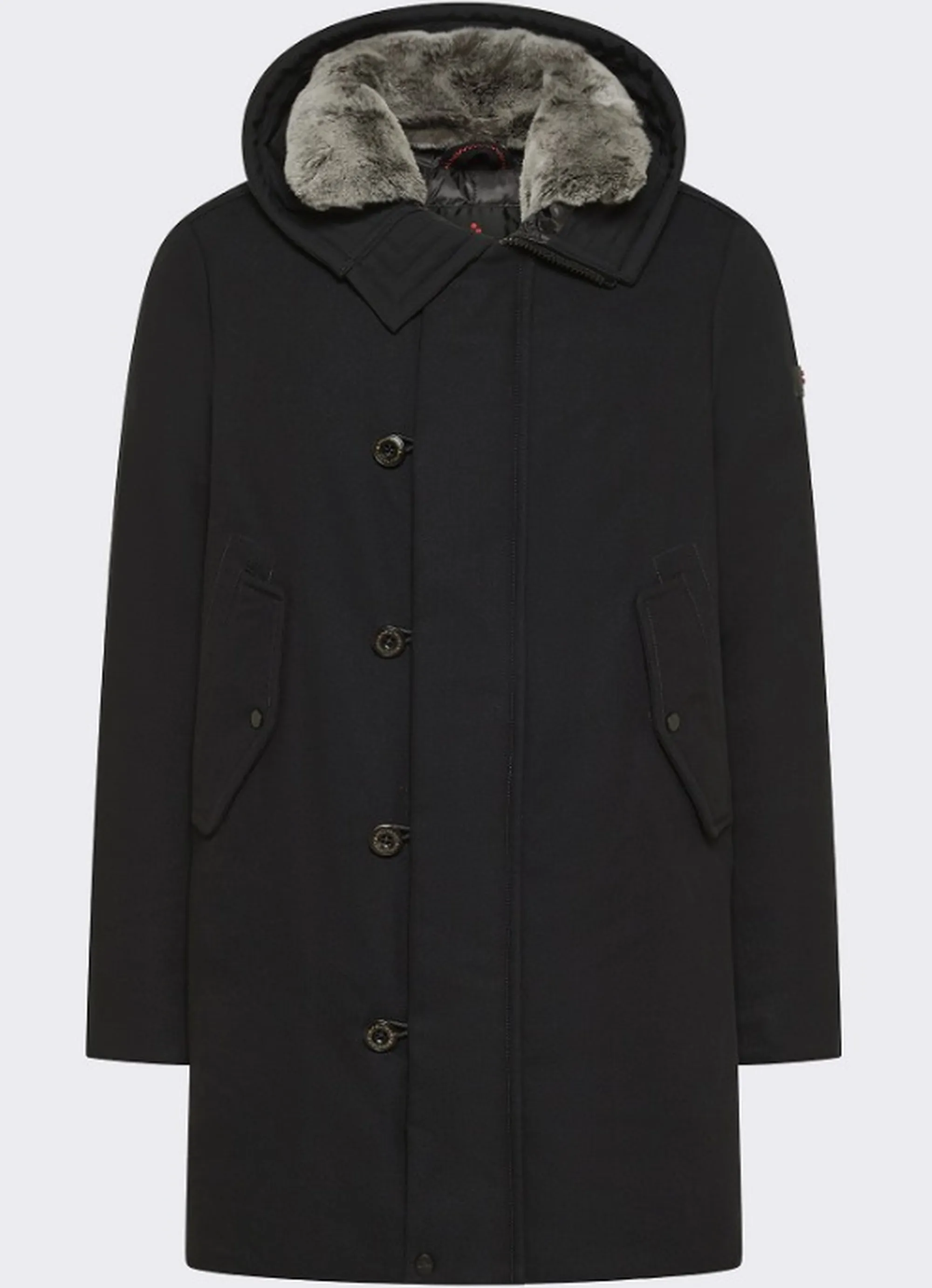 Peuterey B'Parka Kasa Ki 04 Fur' Blu Peu5971 192633