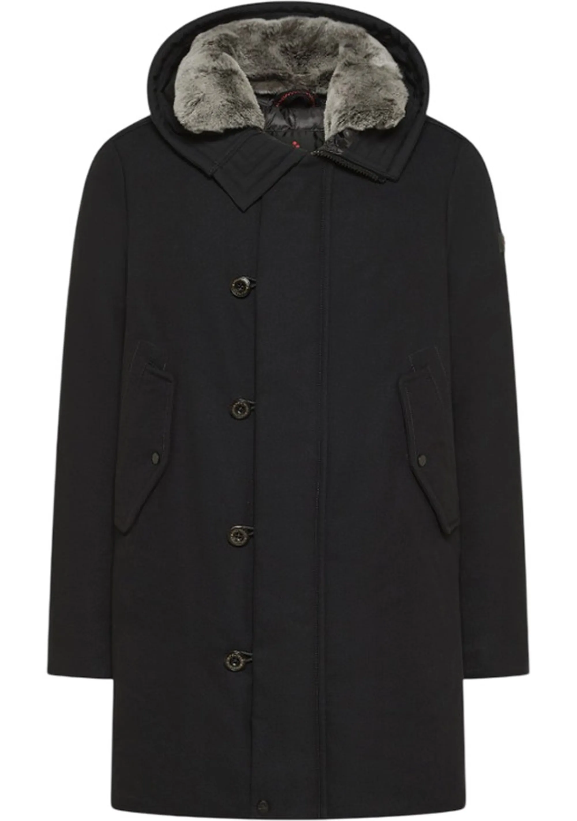 Peuterey B'Parka Kasa Ki 04 Fur' Blu Peu5971 193458