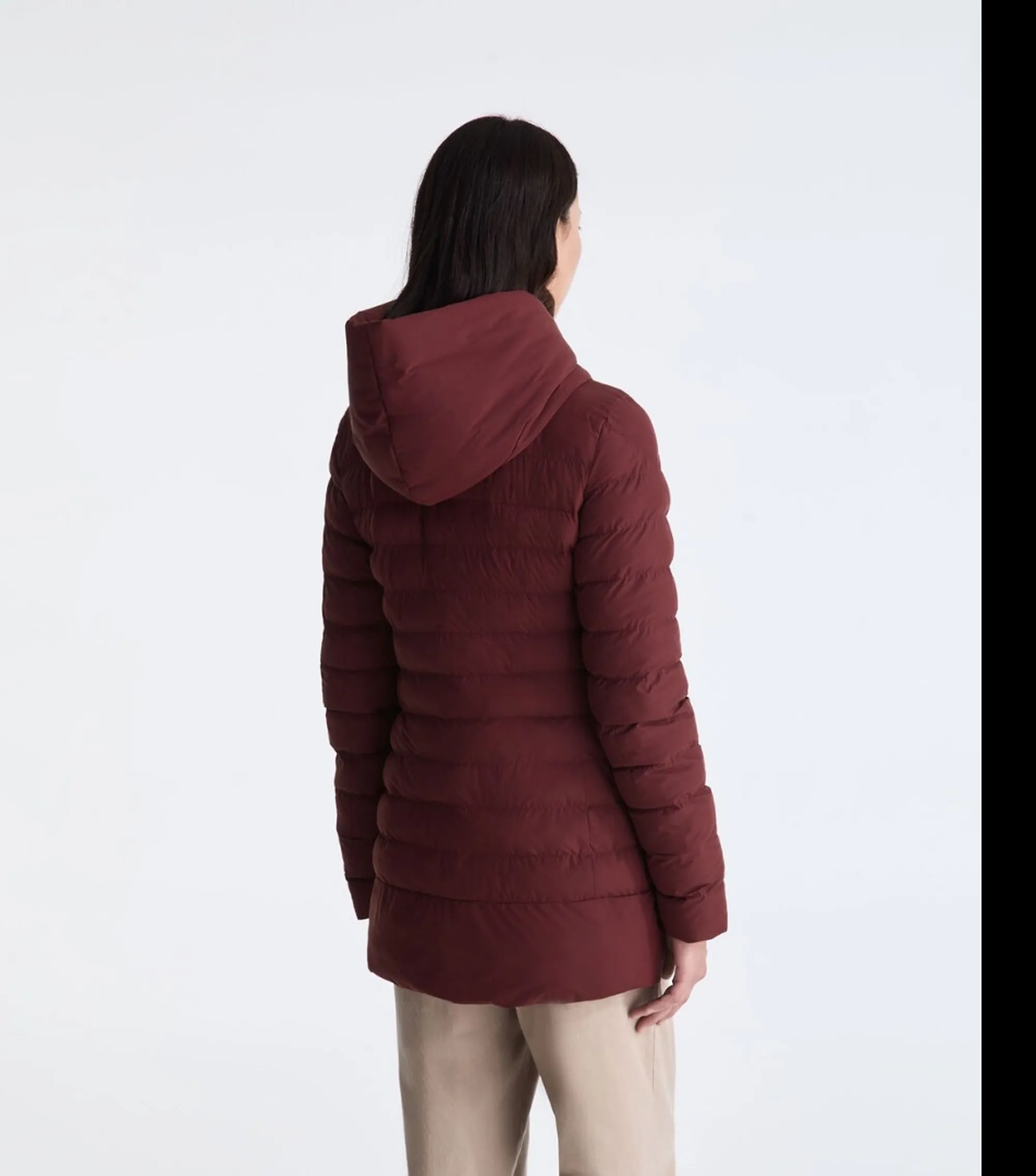 Peuterey B'Campbell Ag Down Jacket' Plum Red Ped5419 192523