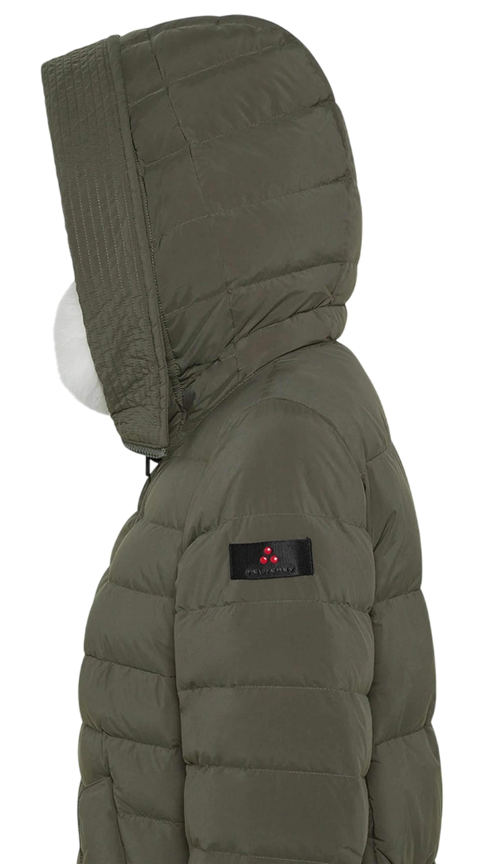 Peuterey Piumino Itoka Ml Fur Verde Edera Ped4017 161015