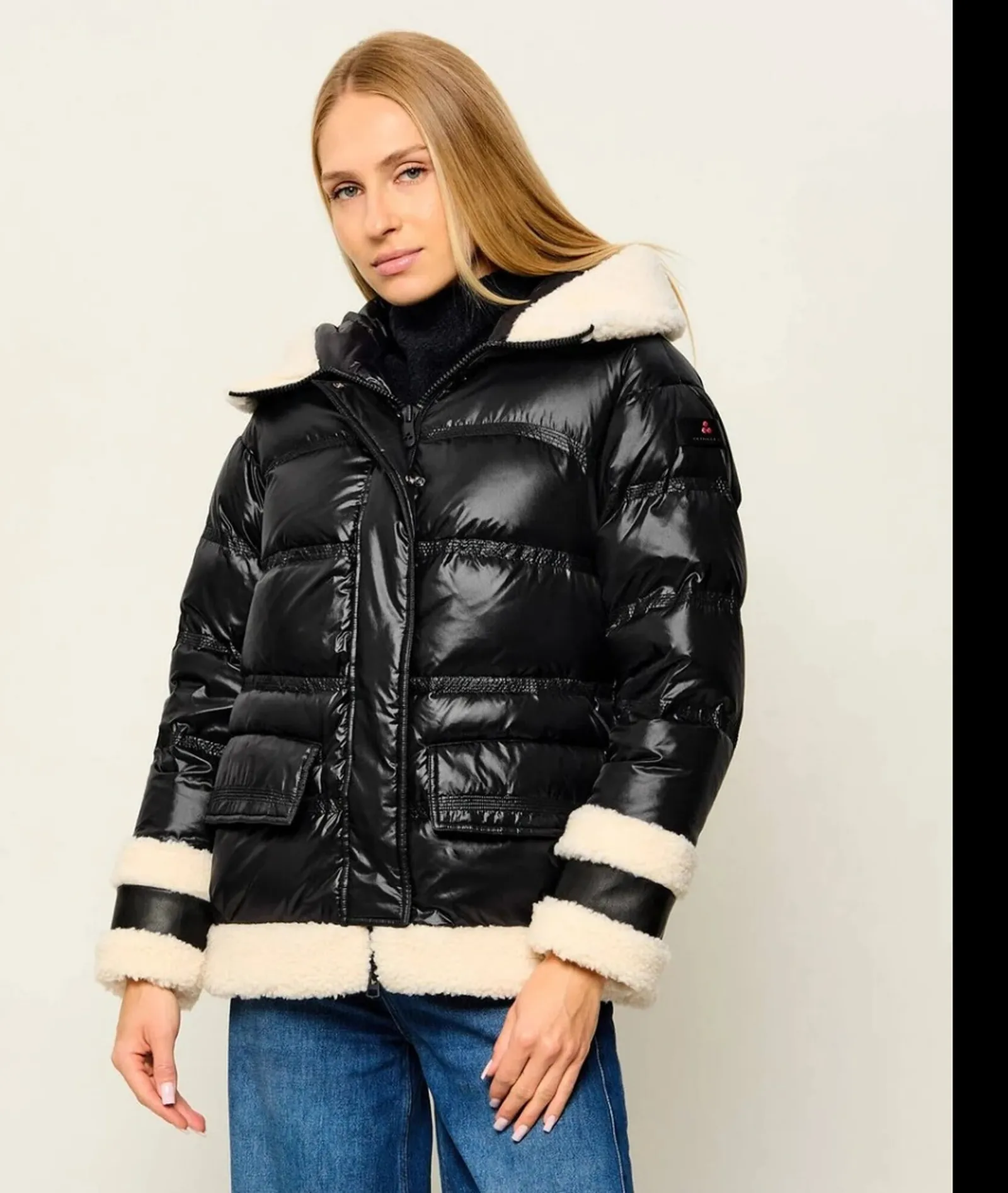 Peuterey Piumino Kunto Bg 02 Ecofur Nero Ped5886 200481