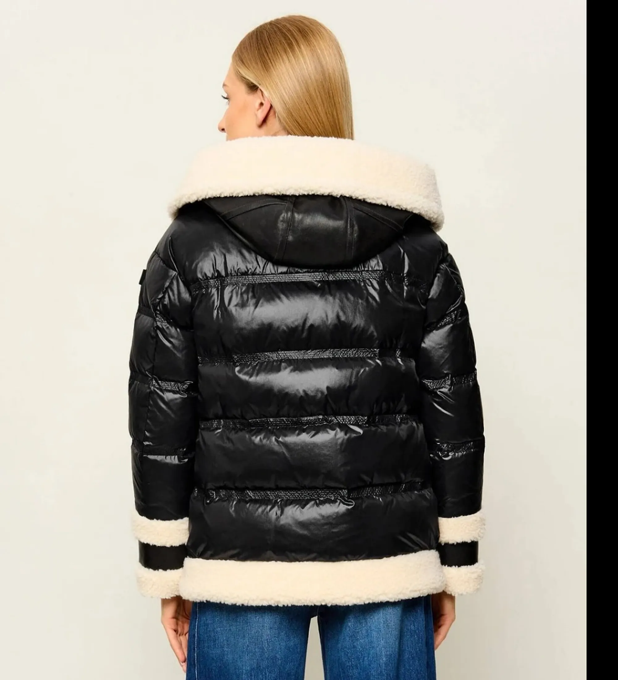 Peuterey B'Kunto Bg 02 Ecofur Down Jacket' Black Ped5886 200483