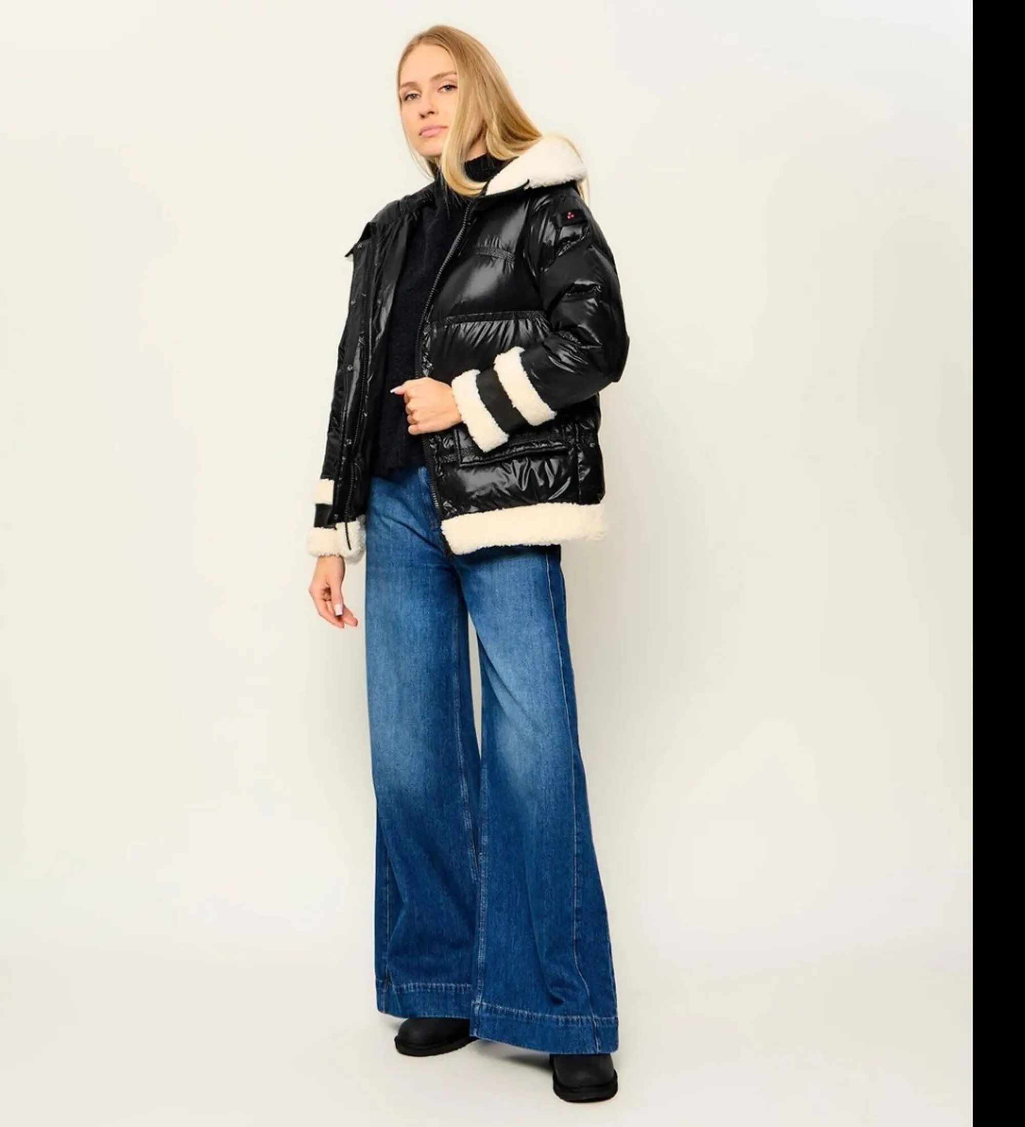 Peuterey B'Kunto Bg 02 Ecofur Down Jacket' Black Ped5886 200484
