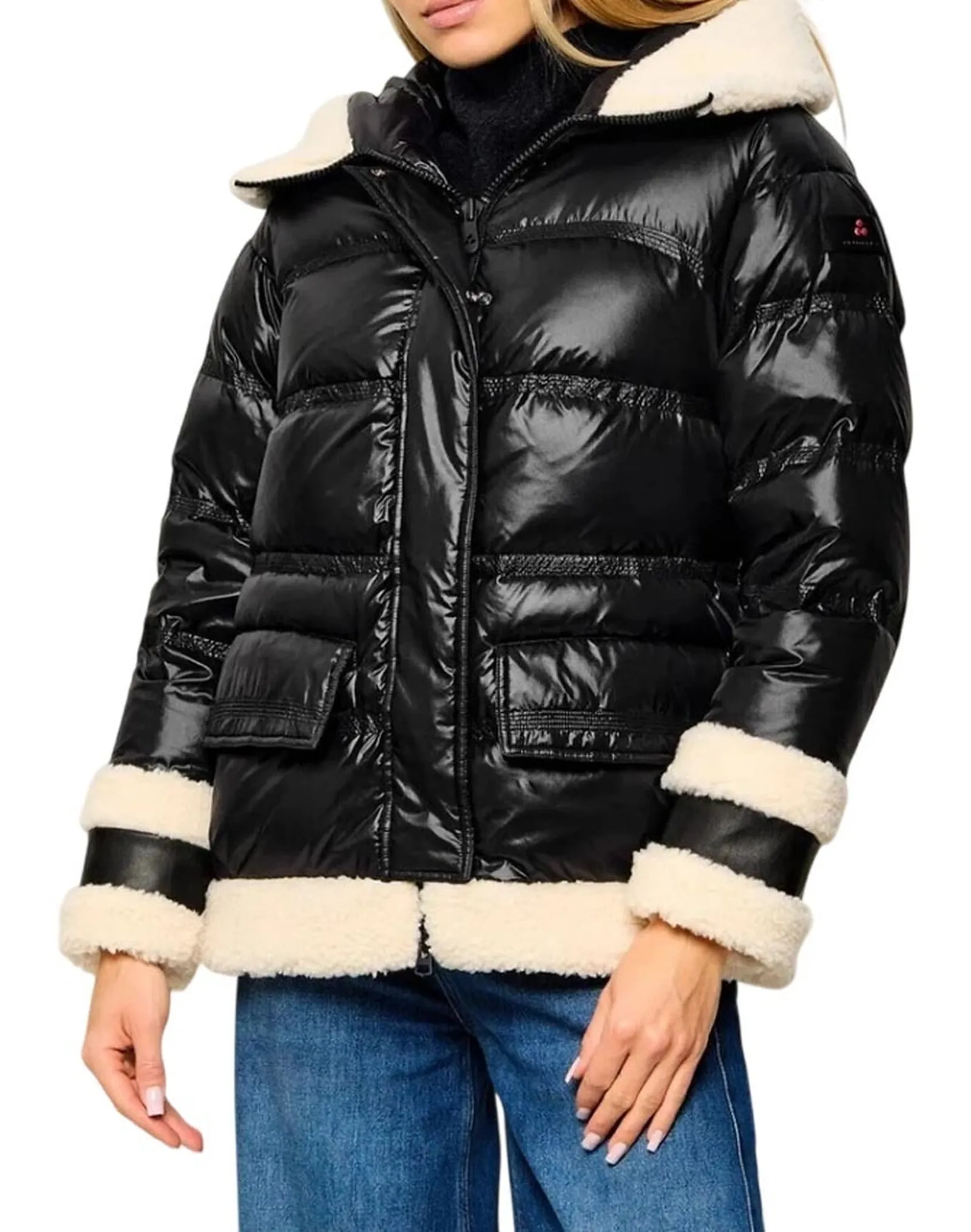 Peuterey Piumino Kunto Bg 02 Ecofur Nero Ped5886 200728